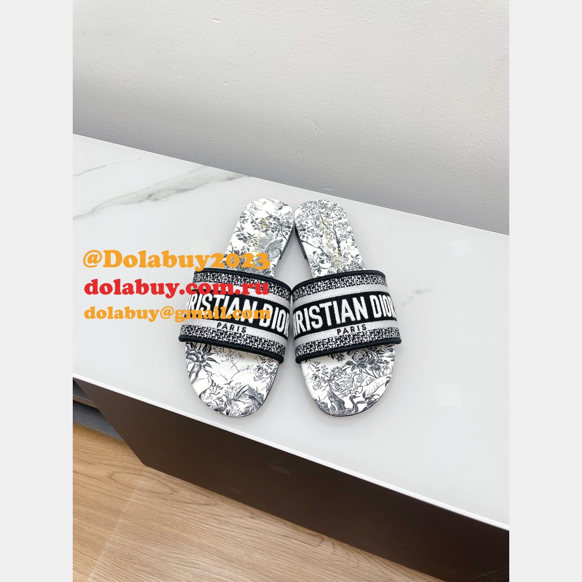 Knockoff 1:1 Mirror DIOR Dway Slide