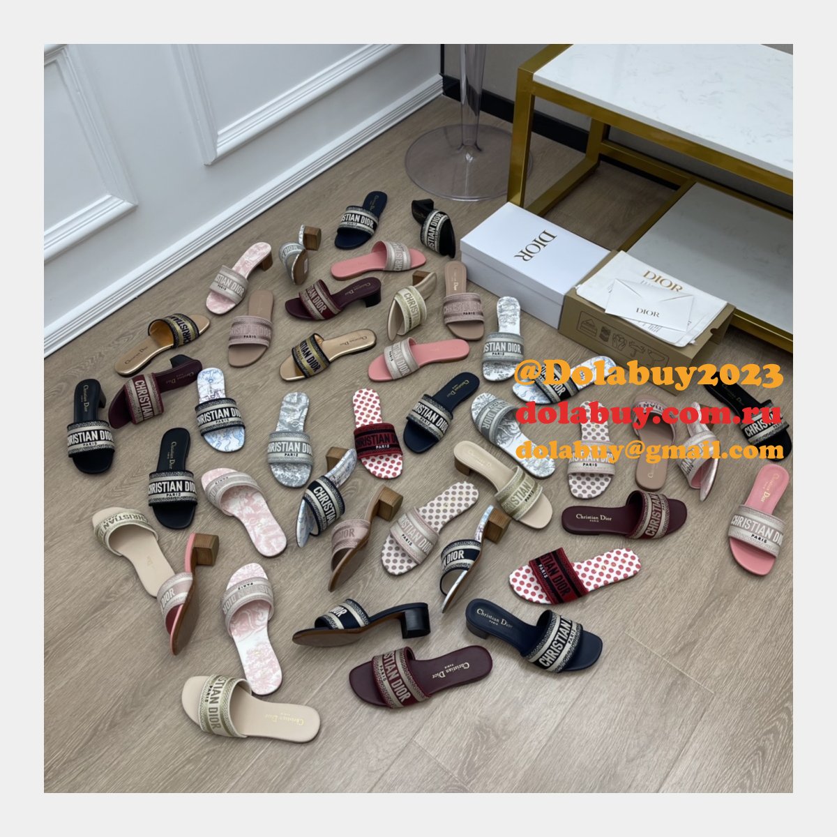 2021 Replica Christian Dior Dway Shoes Store