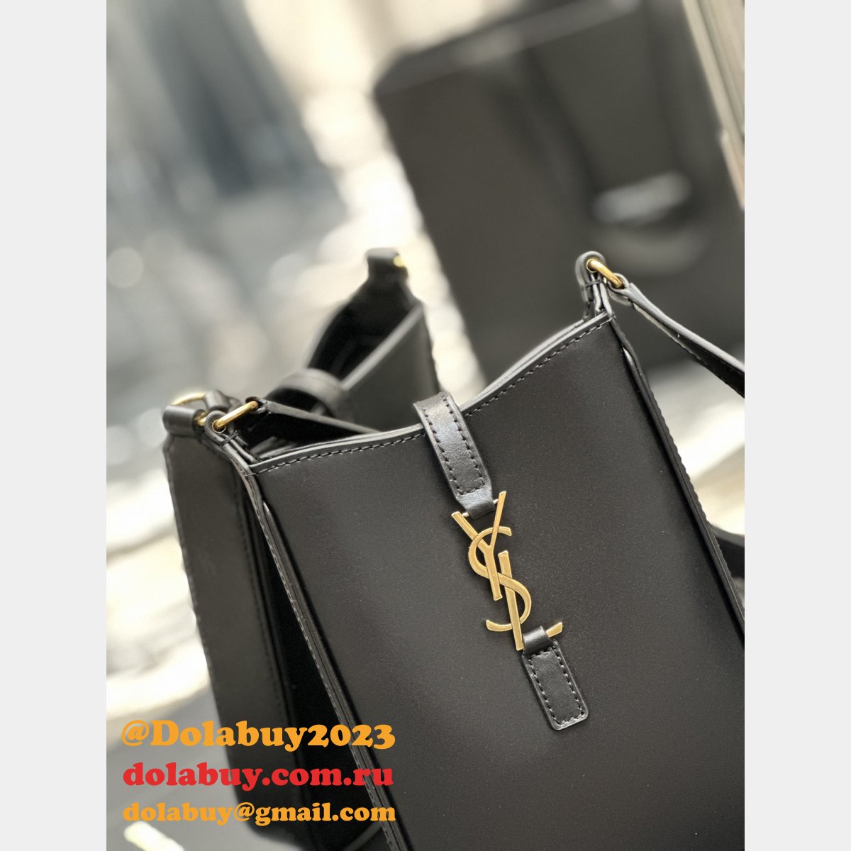 Le 5 A 7 Vertical Saint Laurent Knockoff Fashion 735214 Bag
