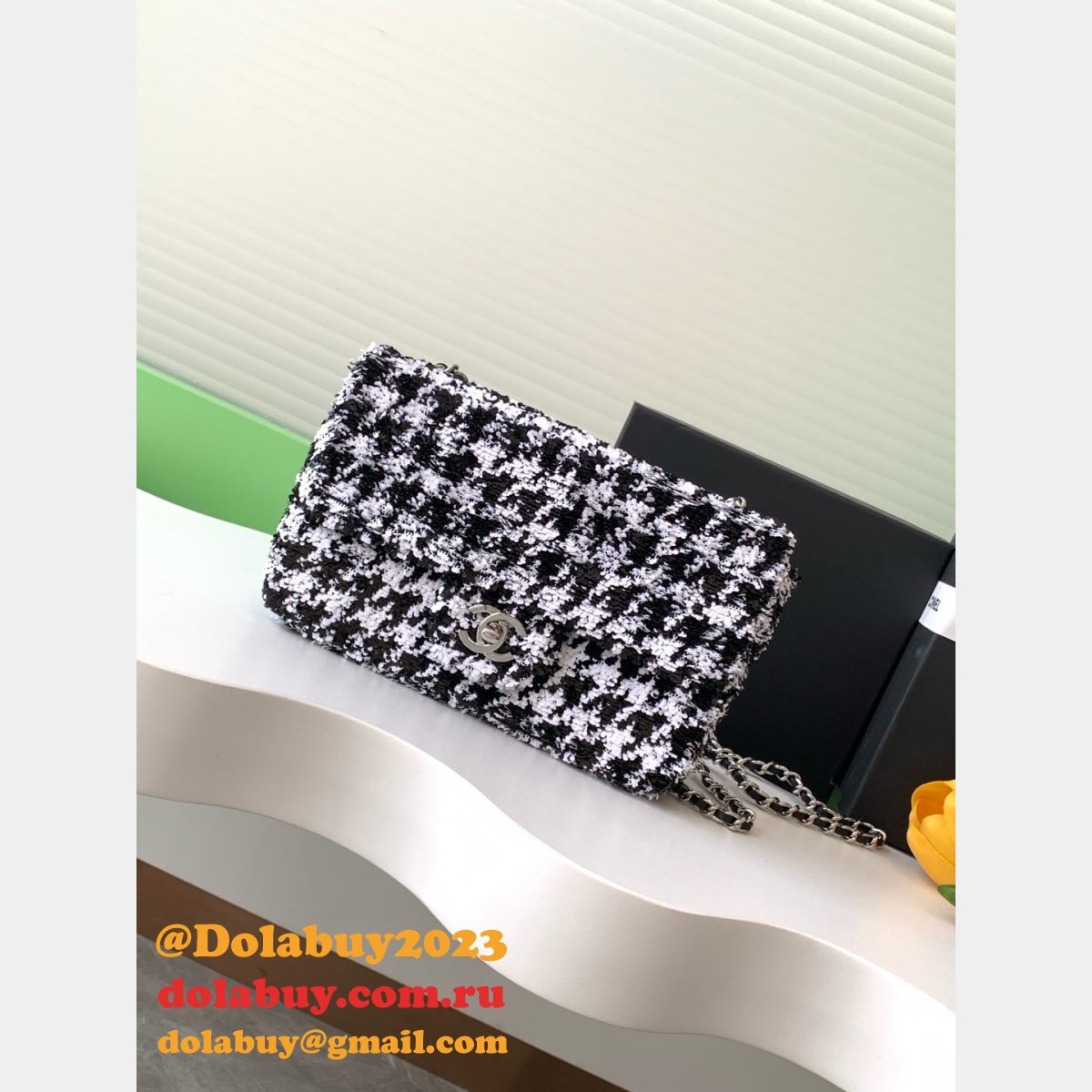 Perfect AAA+ Top Quality AS4561/AS4418 Flap Sequins Bag