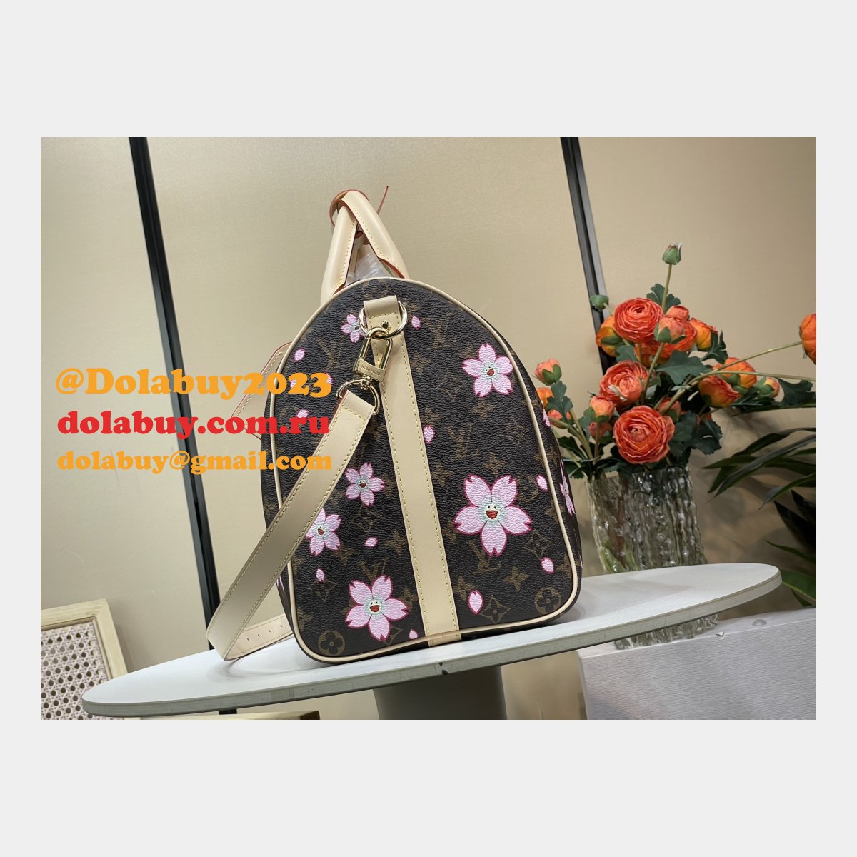 Louis Vuitton LV x TM Keepall Bandoulière 45 M13752 Inspired Bag