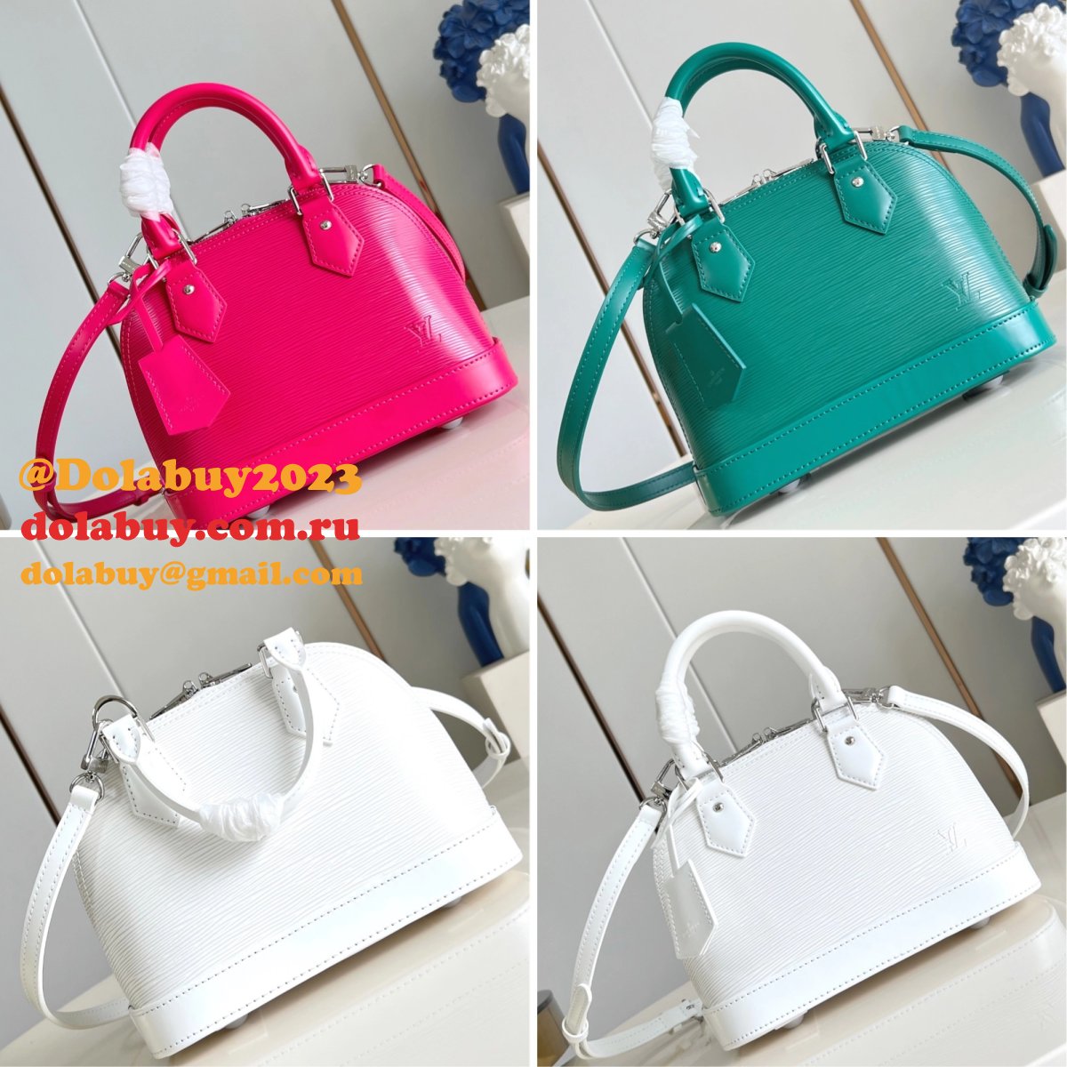 Louis Vuitton Alma BB Epi Leather Gifts M24645/M11382 Inspired Bag