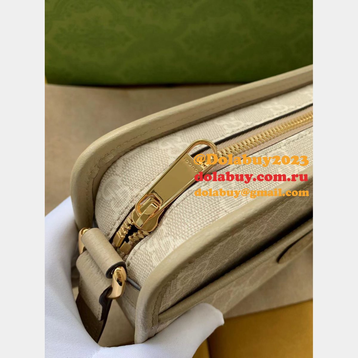 G*u*i luxury men replica 658572 with interlocking g bag