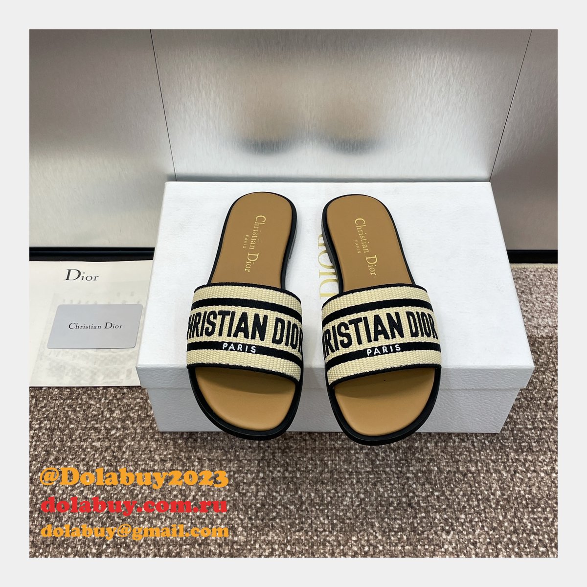 Wholesale Dior Dway Slide 2024 Inspired