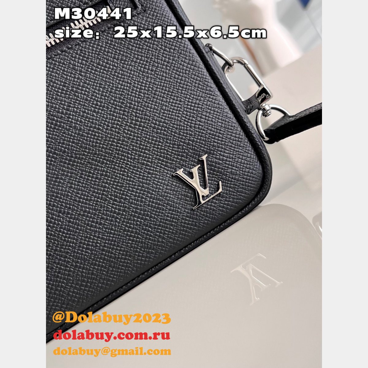 Louis Vuitton Knockoff M30441 Pochette Kasai Goods Leather Wallets