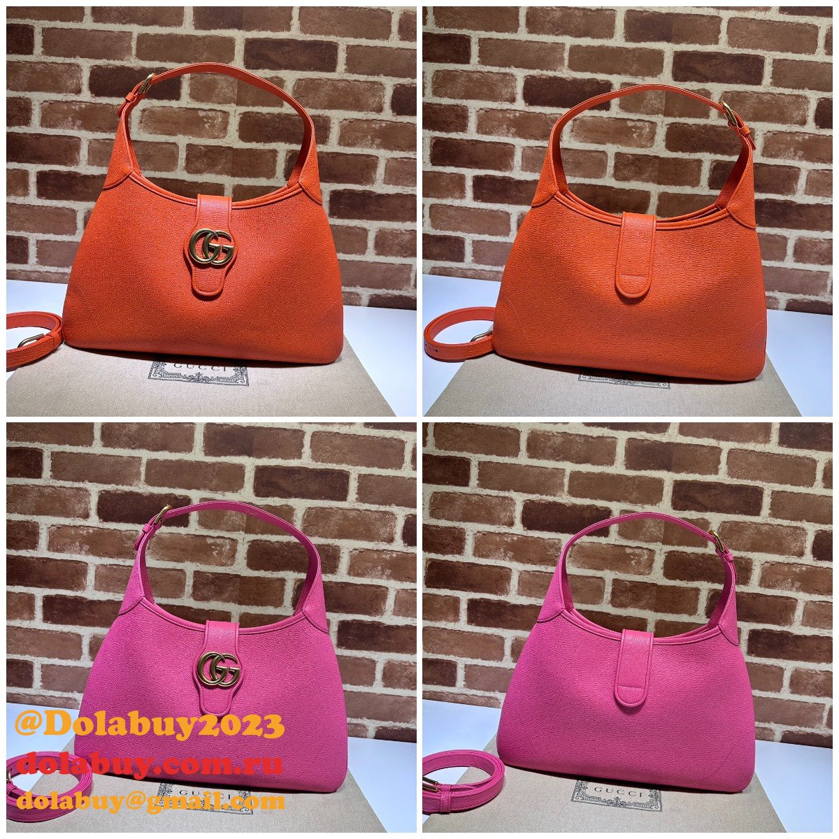 Gucci Inspired Aphrodite Half 726274 Replica Shoulder Bag