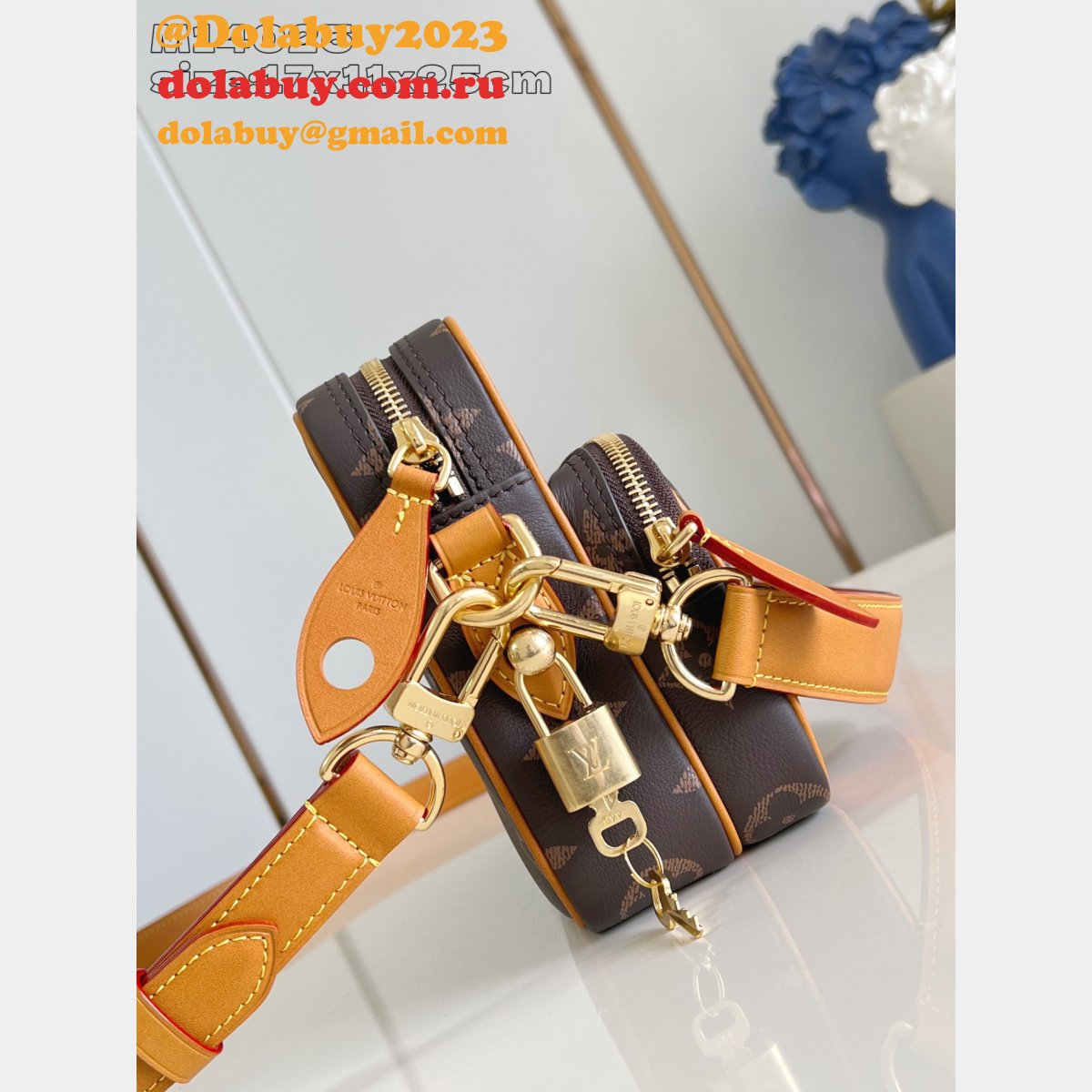 Nil Bag Louis Vuitton Fake M14025 Luxury Autres Cuirs Monogram Brown