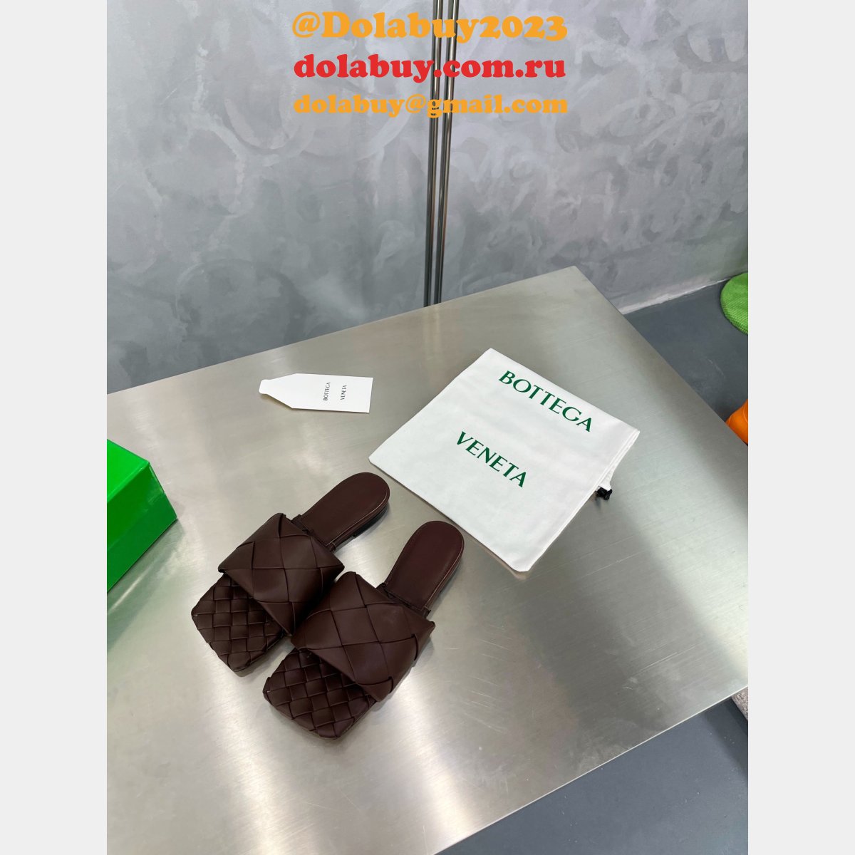 Wholesale Replica Bottega Veneta Flat Shoes Outlet For Sale China