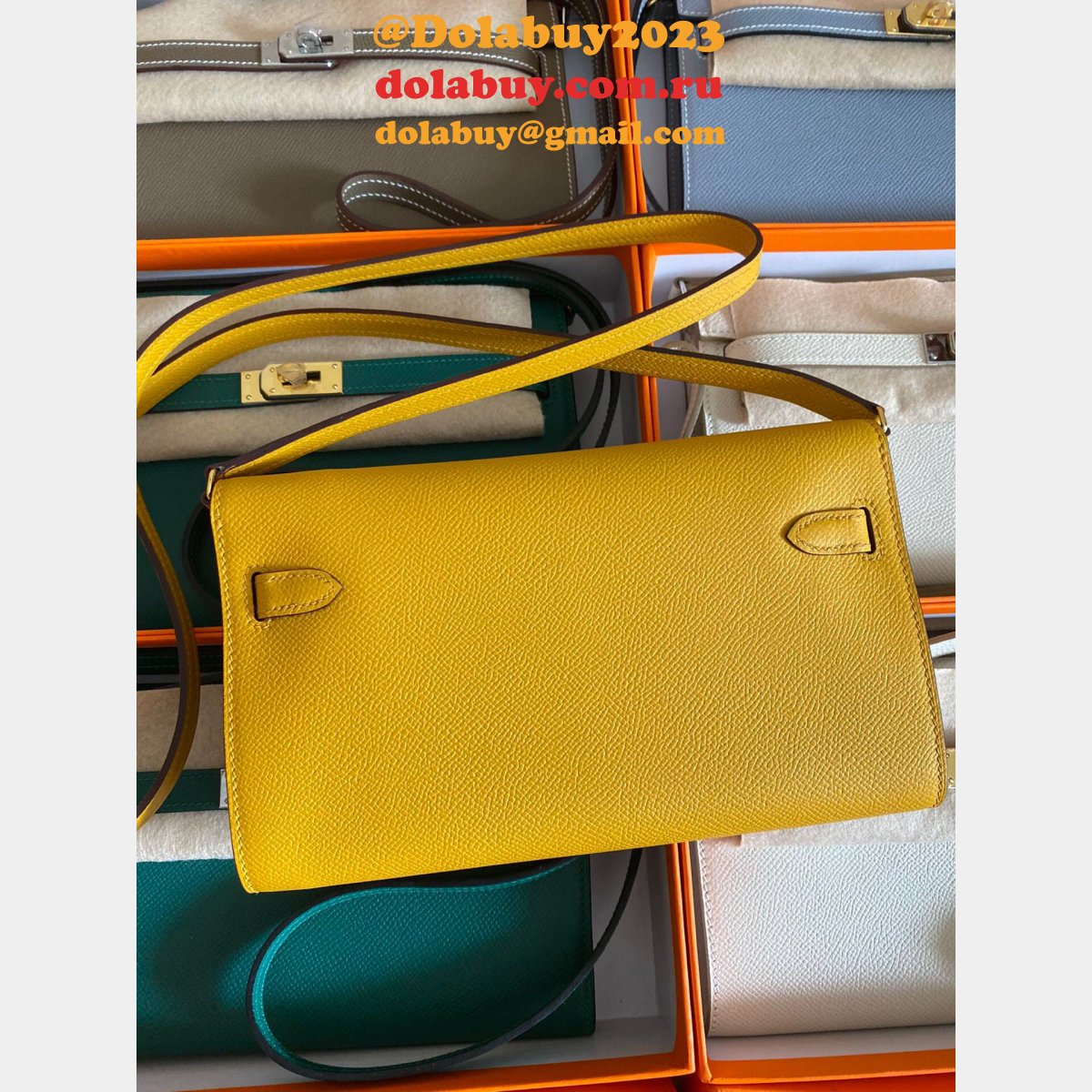 Luxury KELLY WOC CUSTOMIZE BAG Top Quality