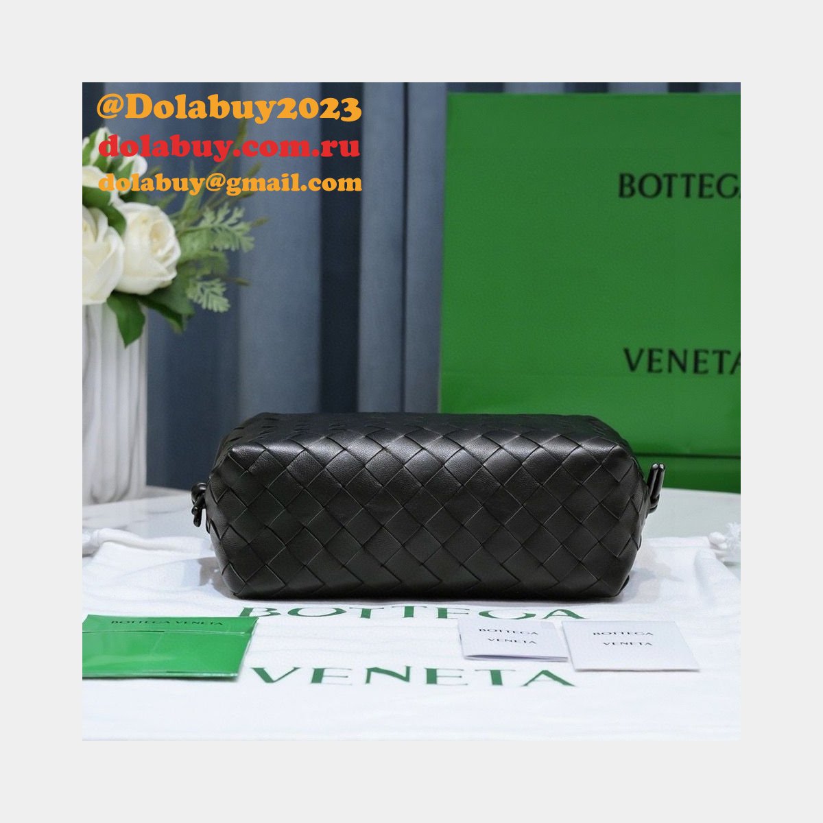 BEST Bottega Veneta Loop Camera Perfect bag 22cm