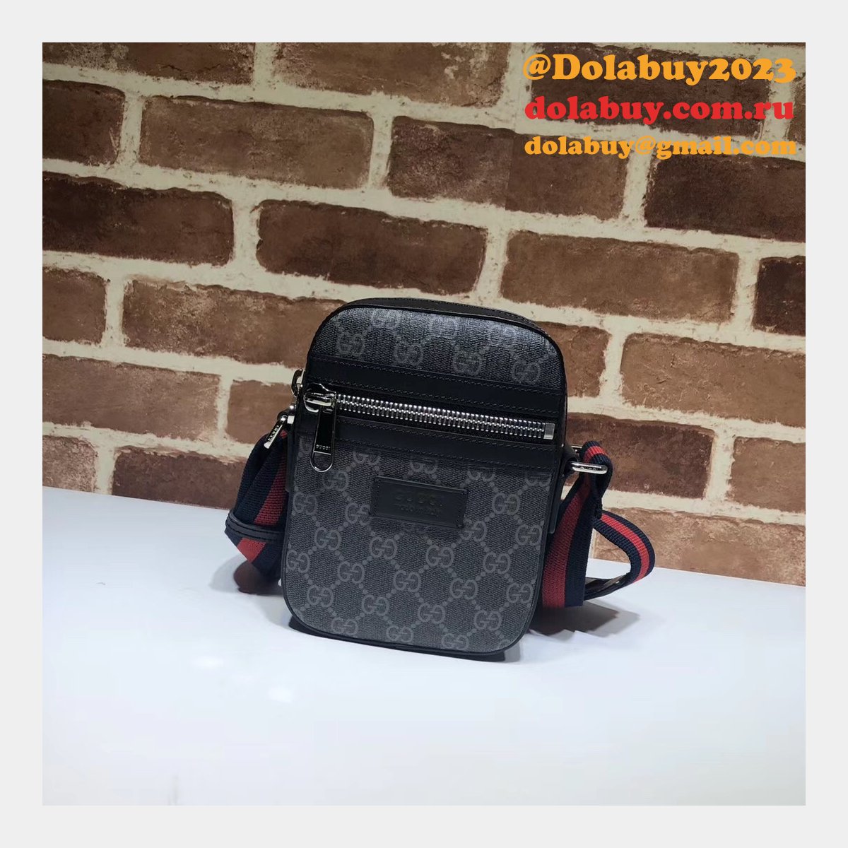 G*u*i top quality gg messenger men replica 598103 bag