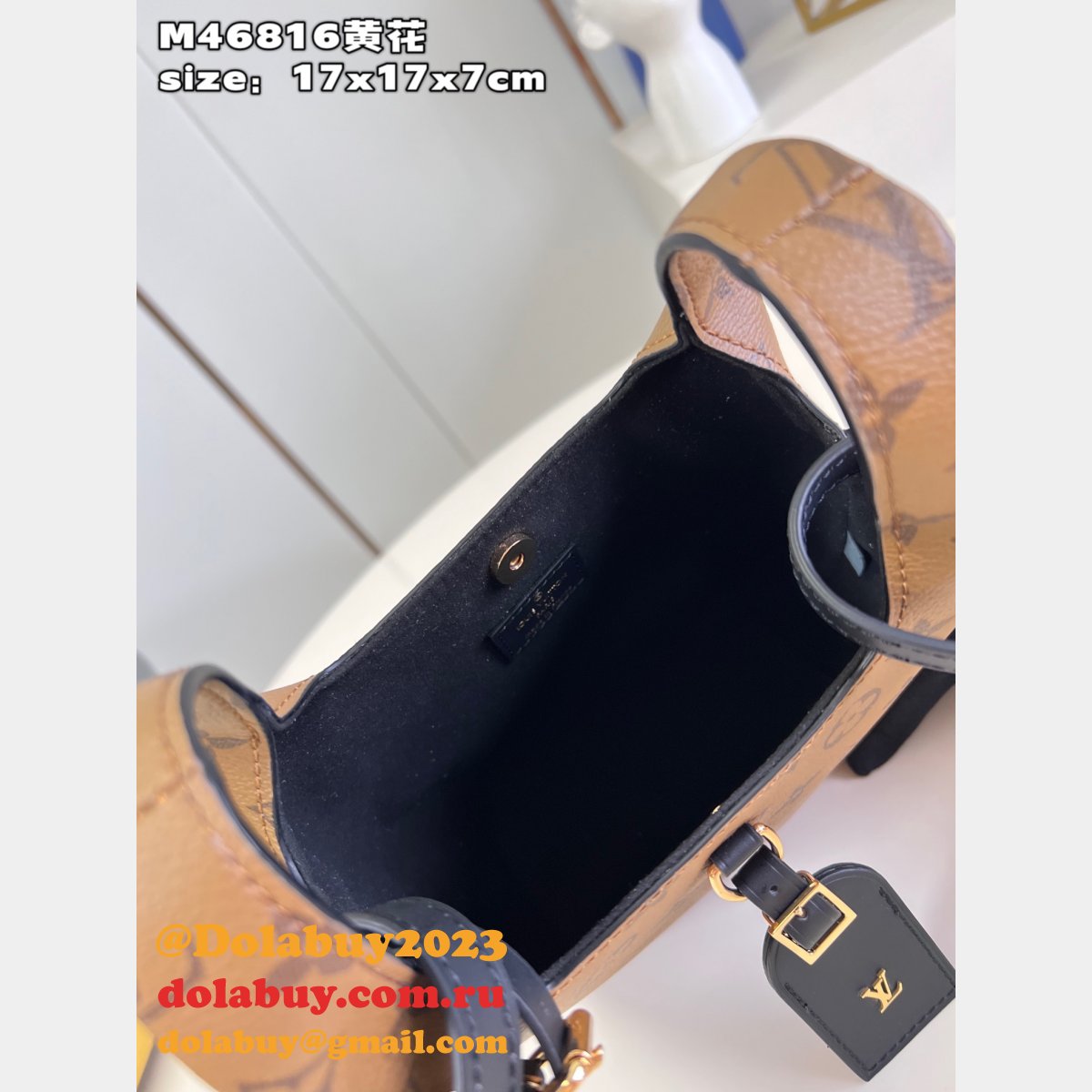 Atlantis M46816 Highly Louis Vuitton 1:1 Mirror Fake Bag