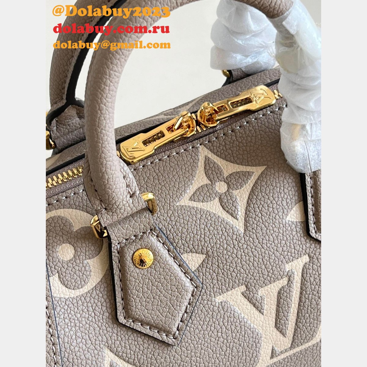 Wholesale Louis Vuitton M58953 Speedy Bandoulière 20 Monogram Empreinte Leather