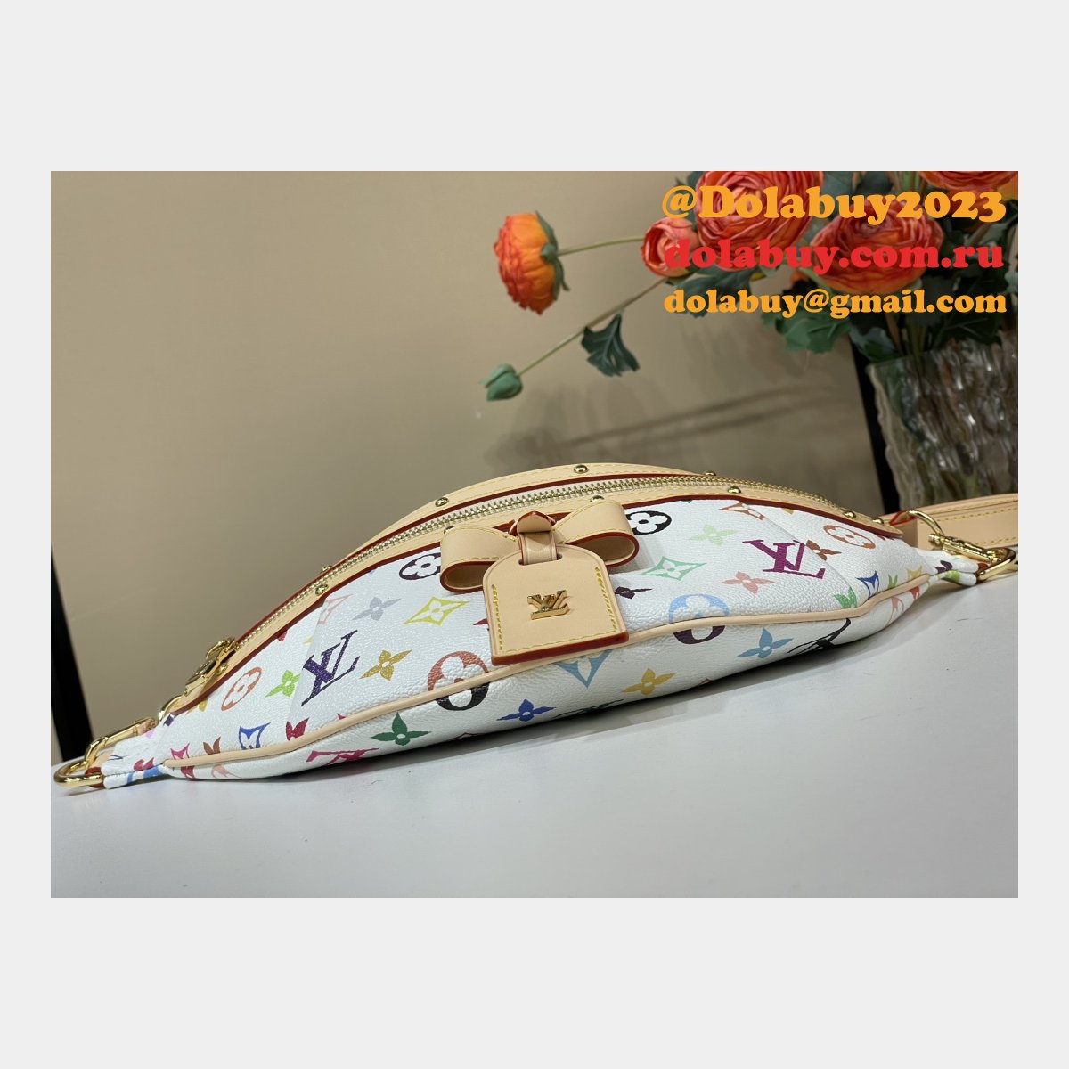 Louis Vuitton LV x TM High Rise Canvas Copy M13660 Women Bag