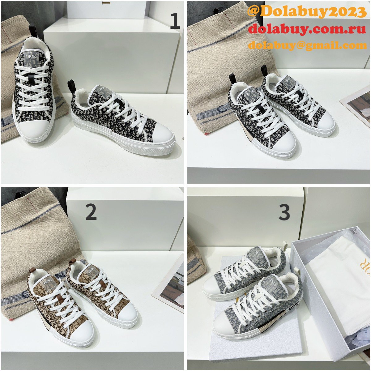 Designer Dior Replica Shoes Knockoff Sneakers Women/Men Dolabuy