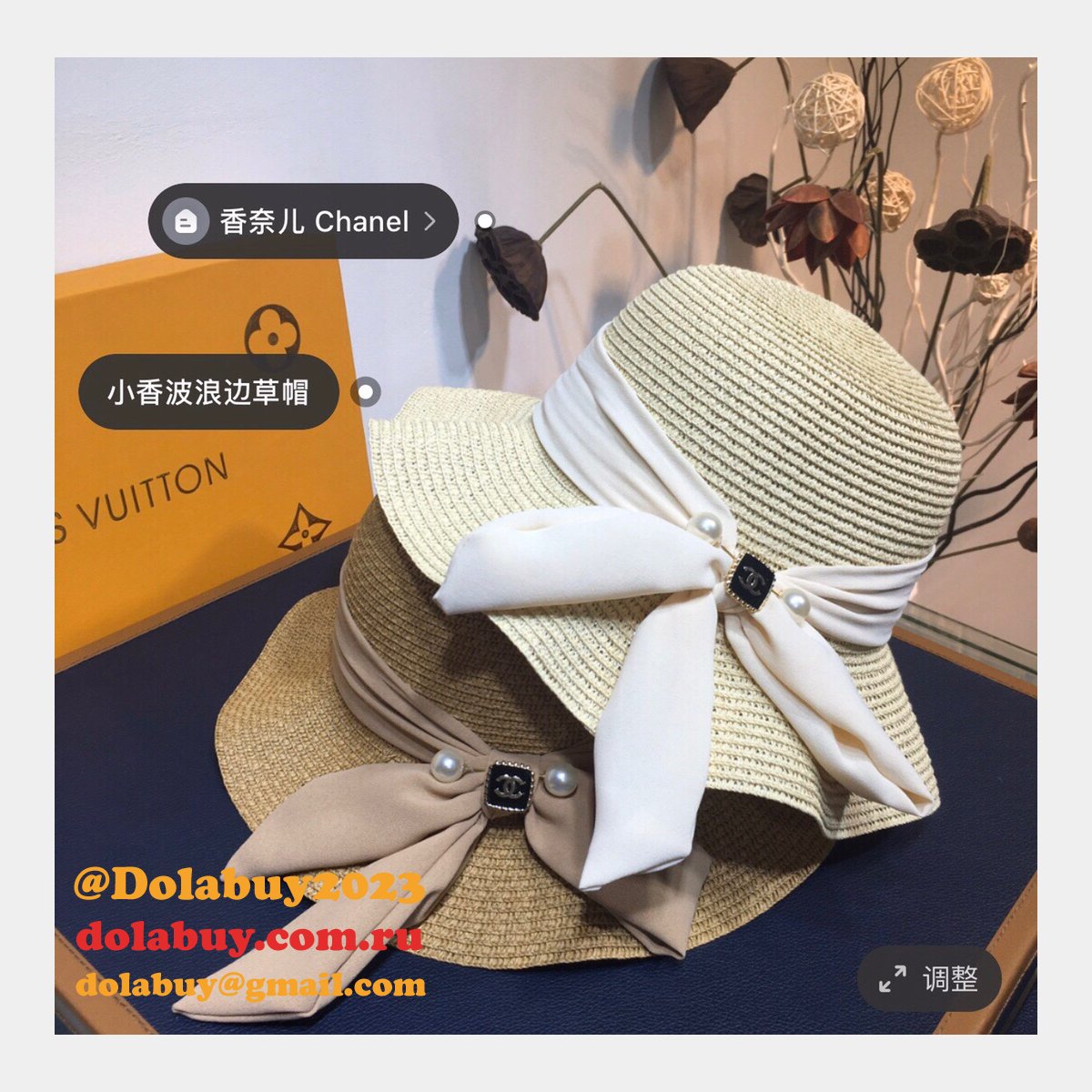 Designer CC Replica Top Flower pot cap hat