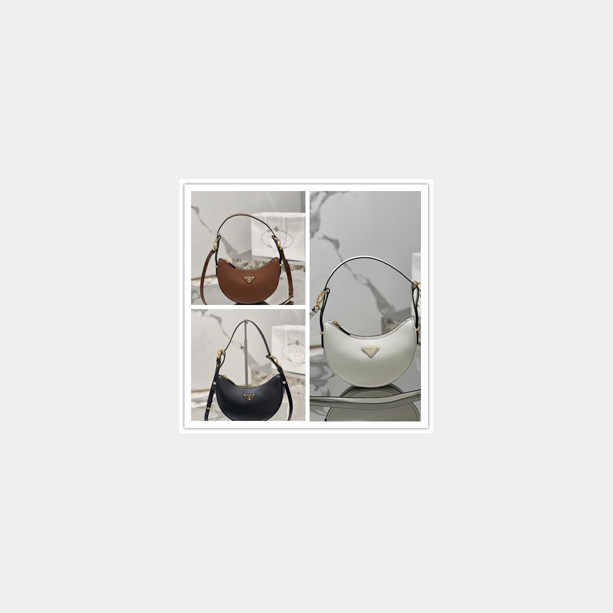Prada High Quality Moon Hobo handbag