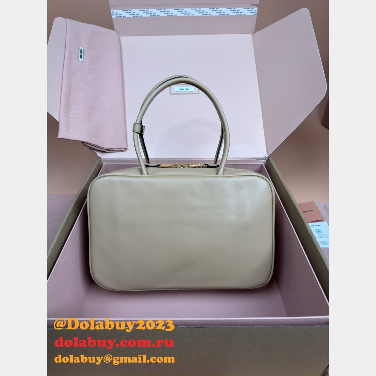 Designer MIU MIU Beau Shoulder Bag 5BB117