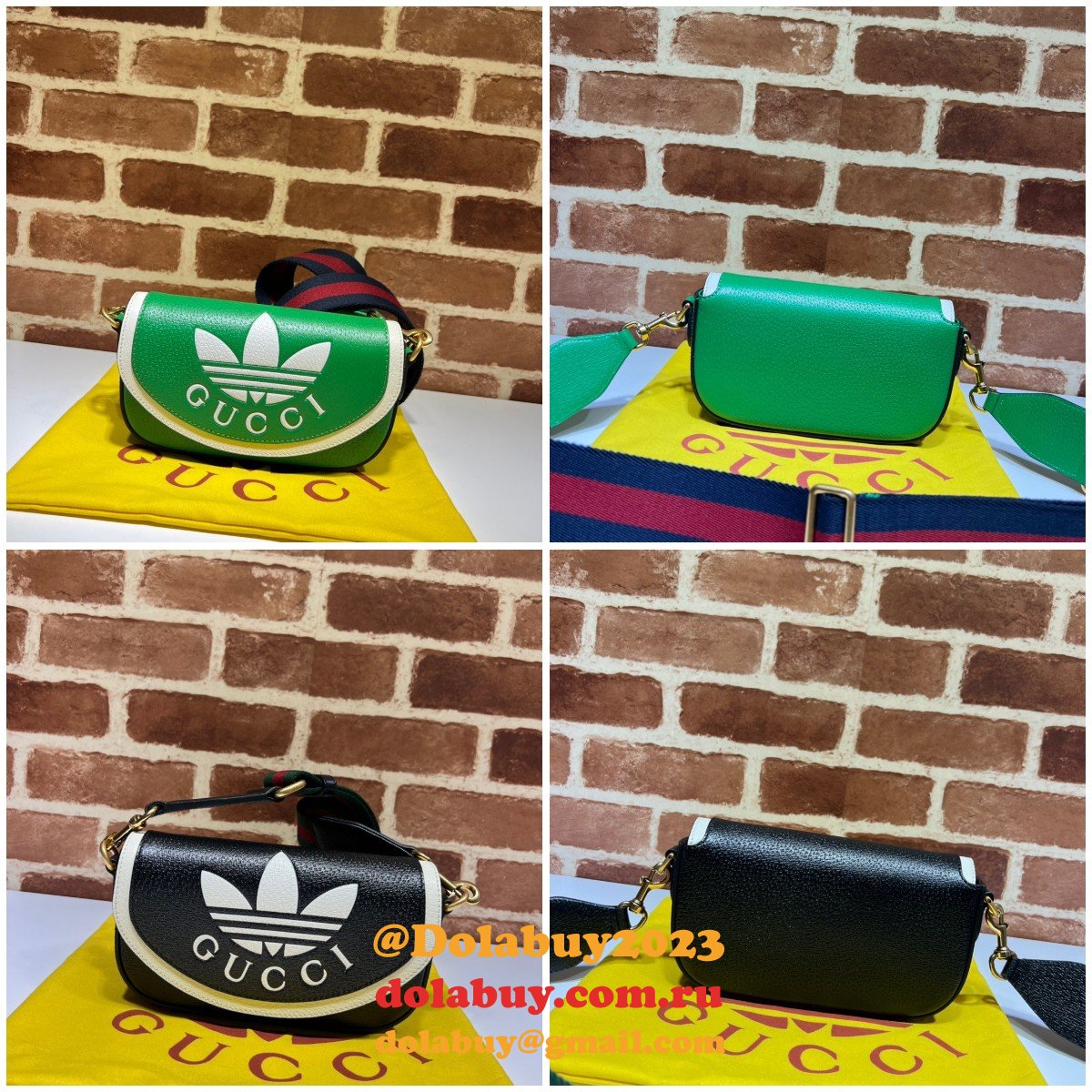 inspired adidas x G*u*i 727791 high quality replica bag