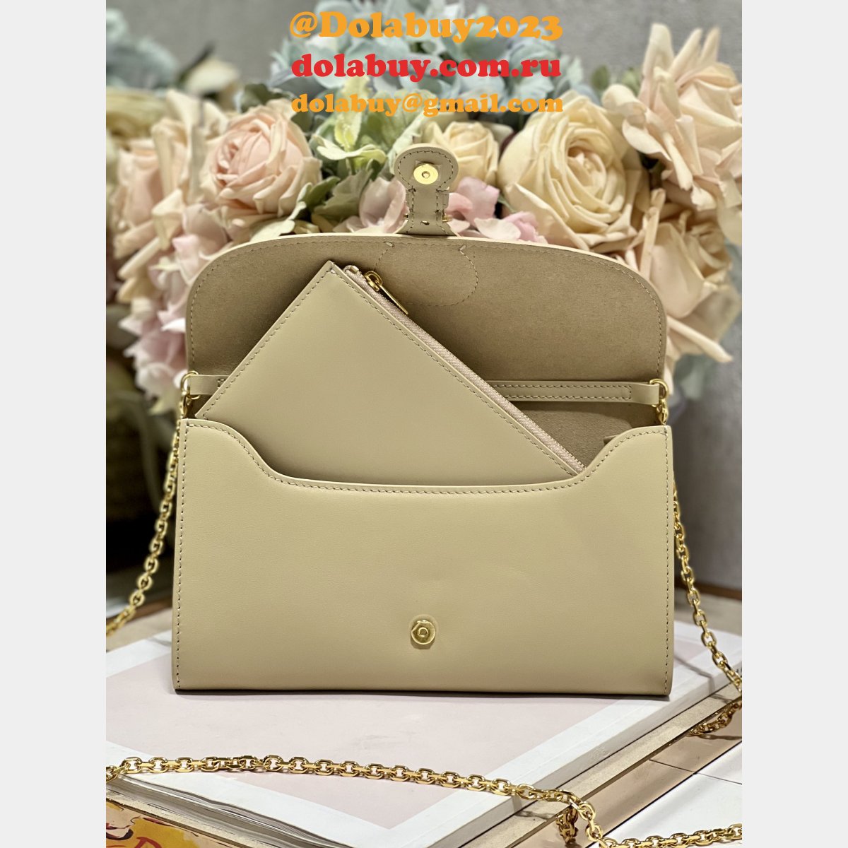 Luxury 2023 DIOR BOBBY EAST-WEST BAG