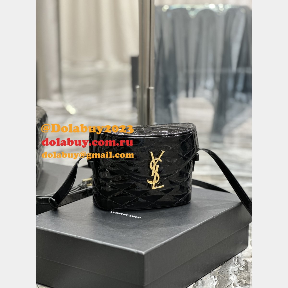 Replica Saint Laurent 710080 June Box Luxury Bag