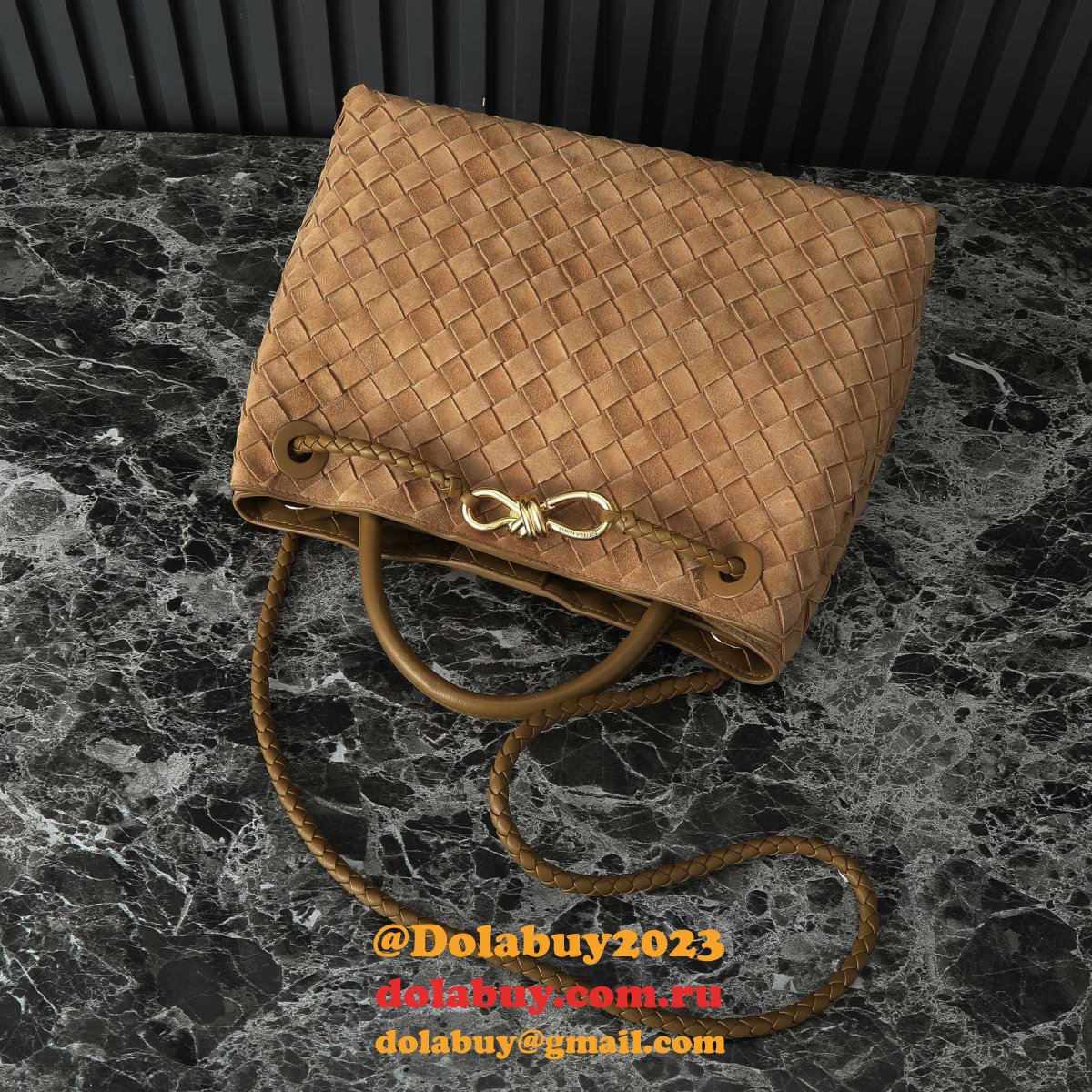 Luxury Bottega Veneta Fake Liberta Suede Andiamo