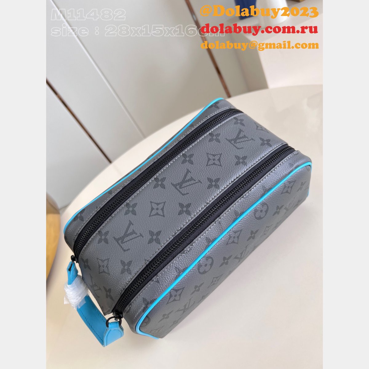 Perfect Louis Vuitton Dopp Kit Mens M11482 Knockoff Bag