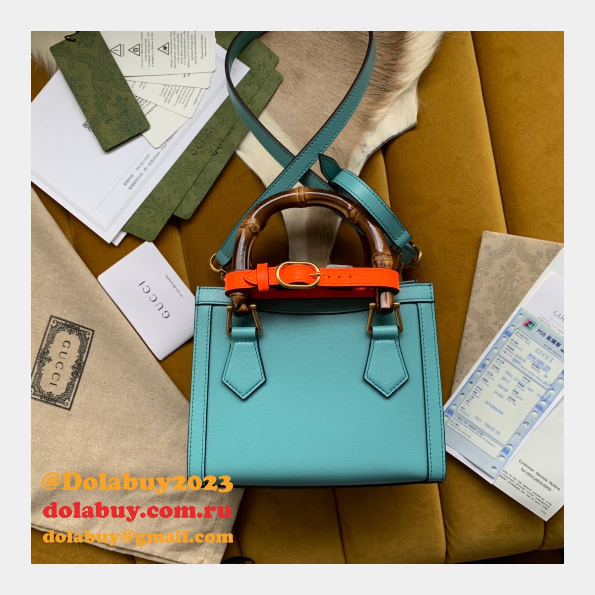 top quality replica G*u*i diana mini tote 655661 bag