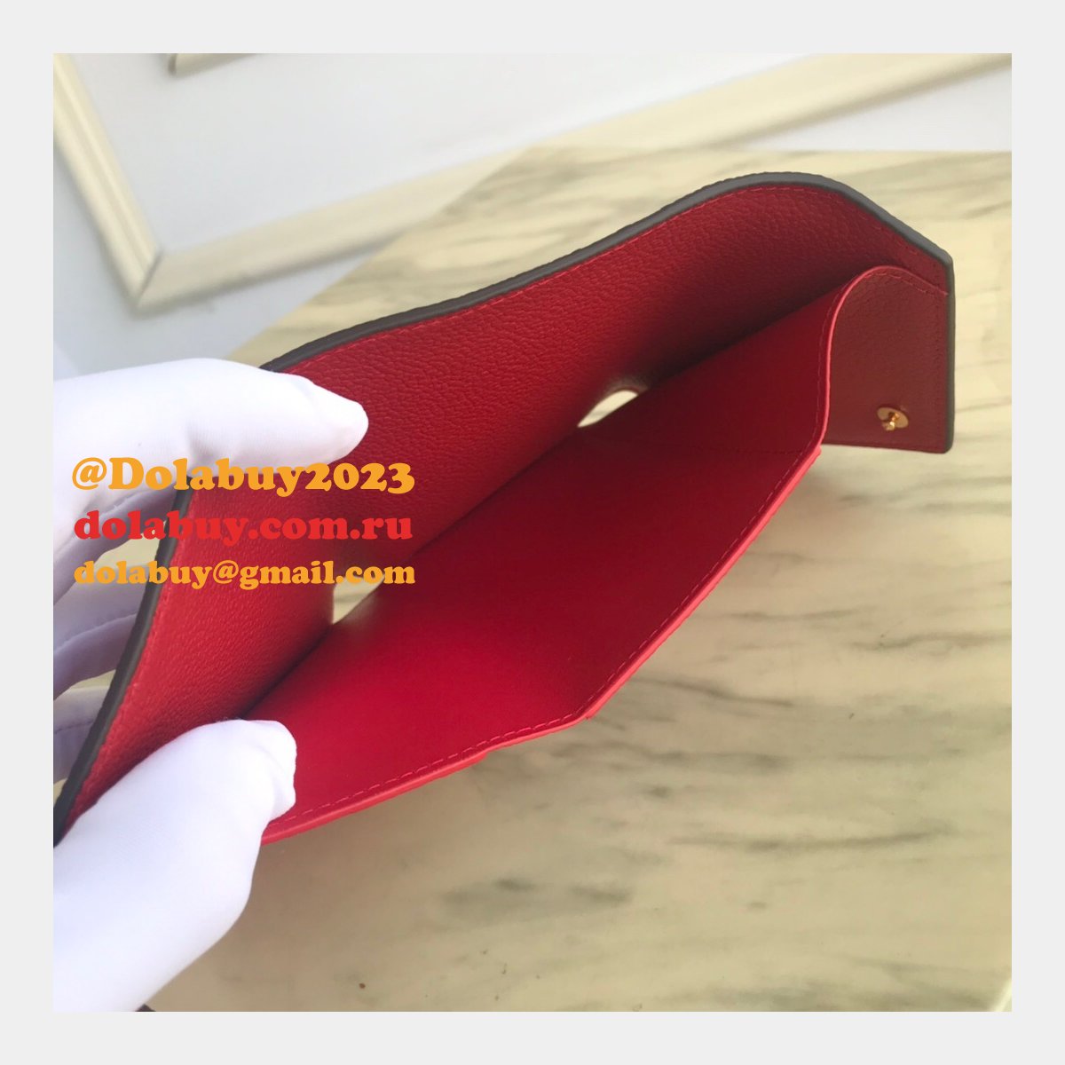 Replica Victorine Wallet Monogram Empreinte Leather M64060