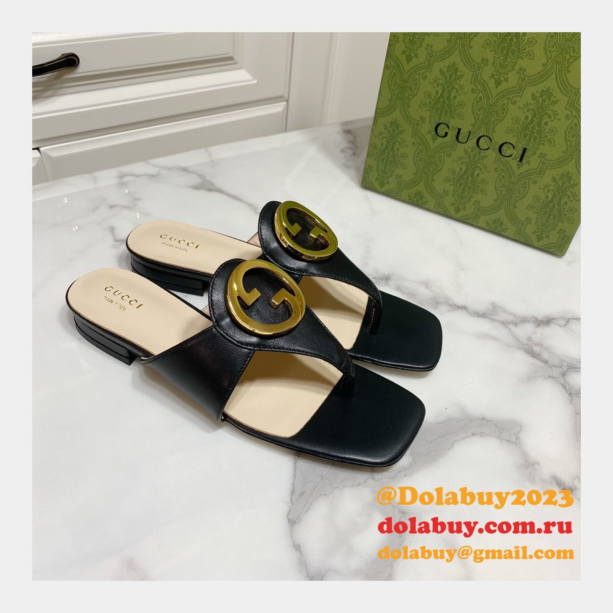 buy 1:1 mirror replica G*u*i blondie shoes online sale