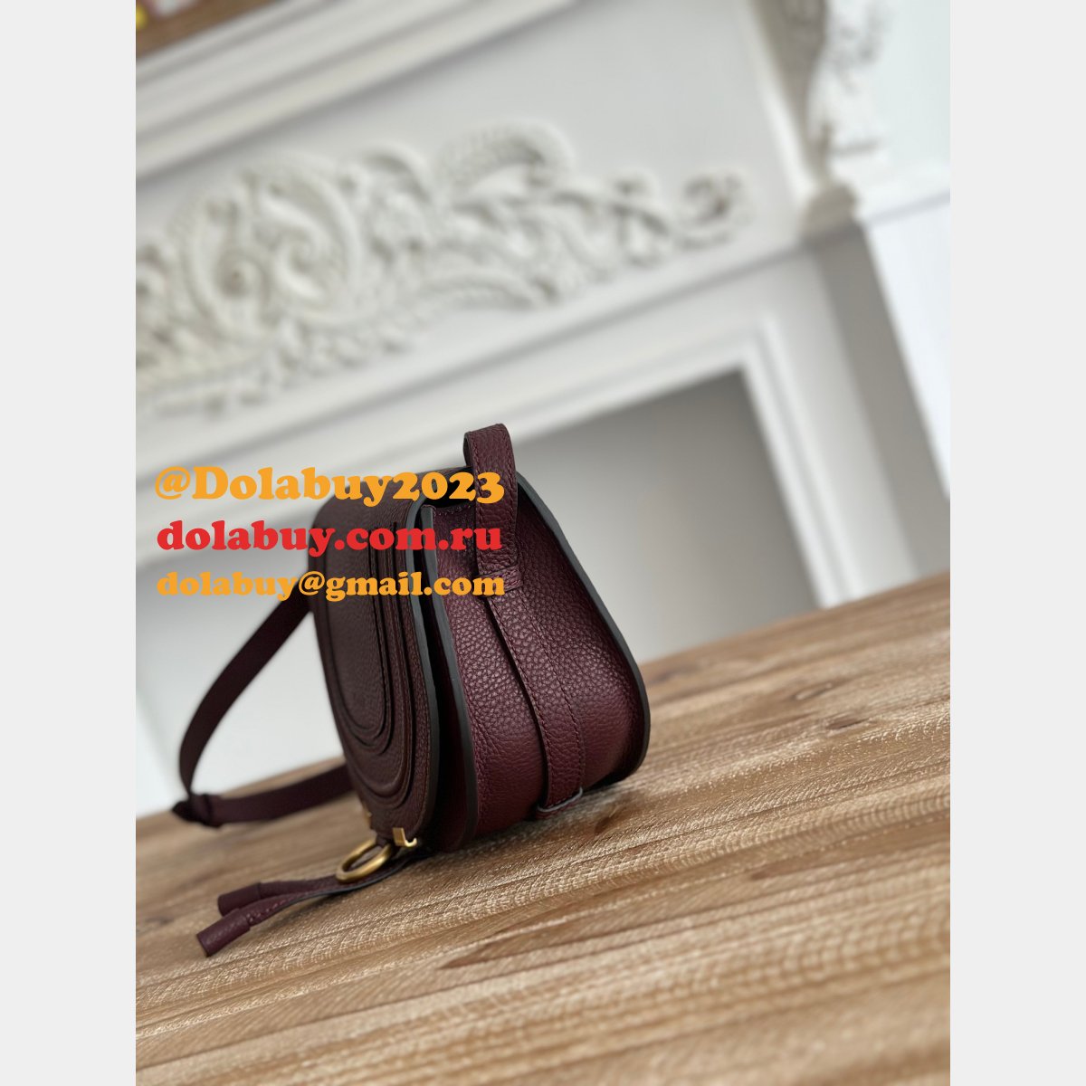 Top Quality Luxury Chloe Marcie Cowhide Handbag