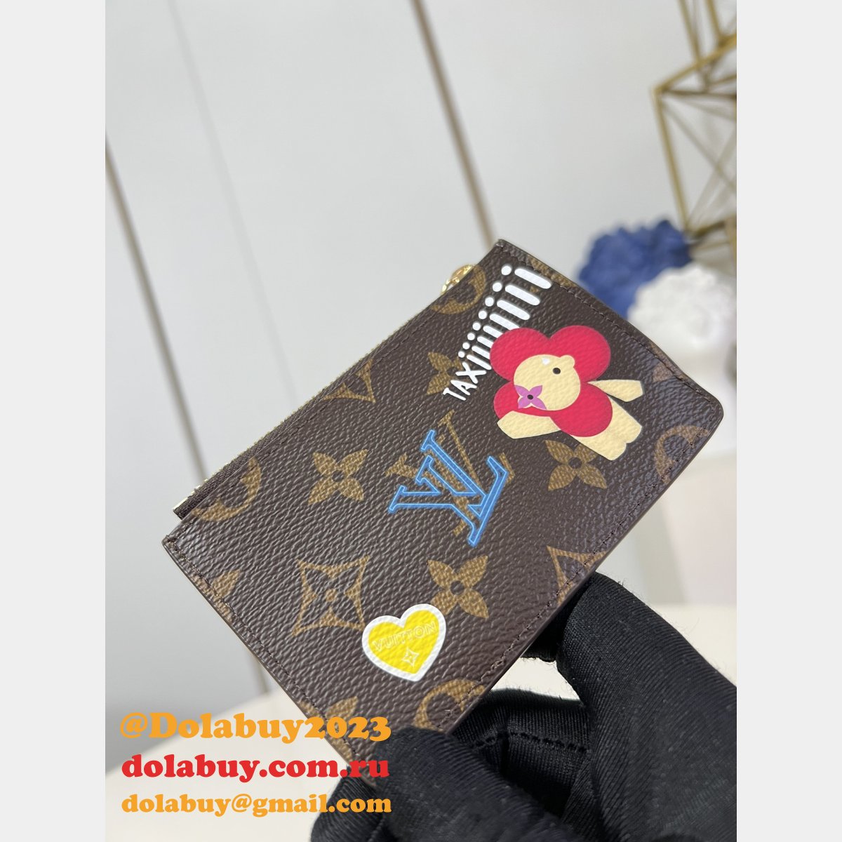 Louis Vuitton Designer Zippy Nano Noé Lisa Wallet Knockoff