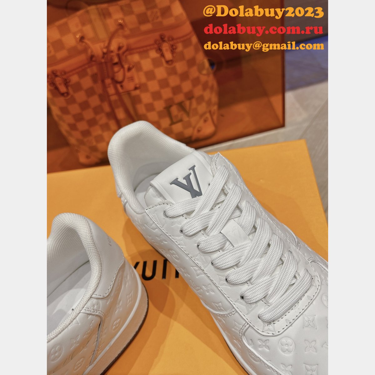Best Luxury Rivoli Sneaker INSPIRED LOUIS VUITTON