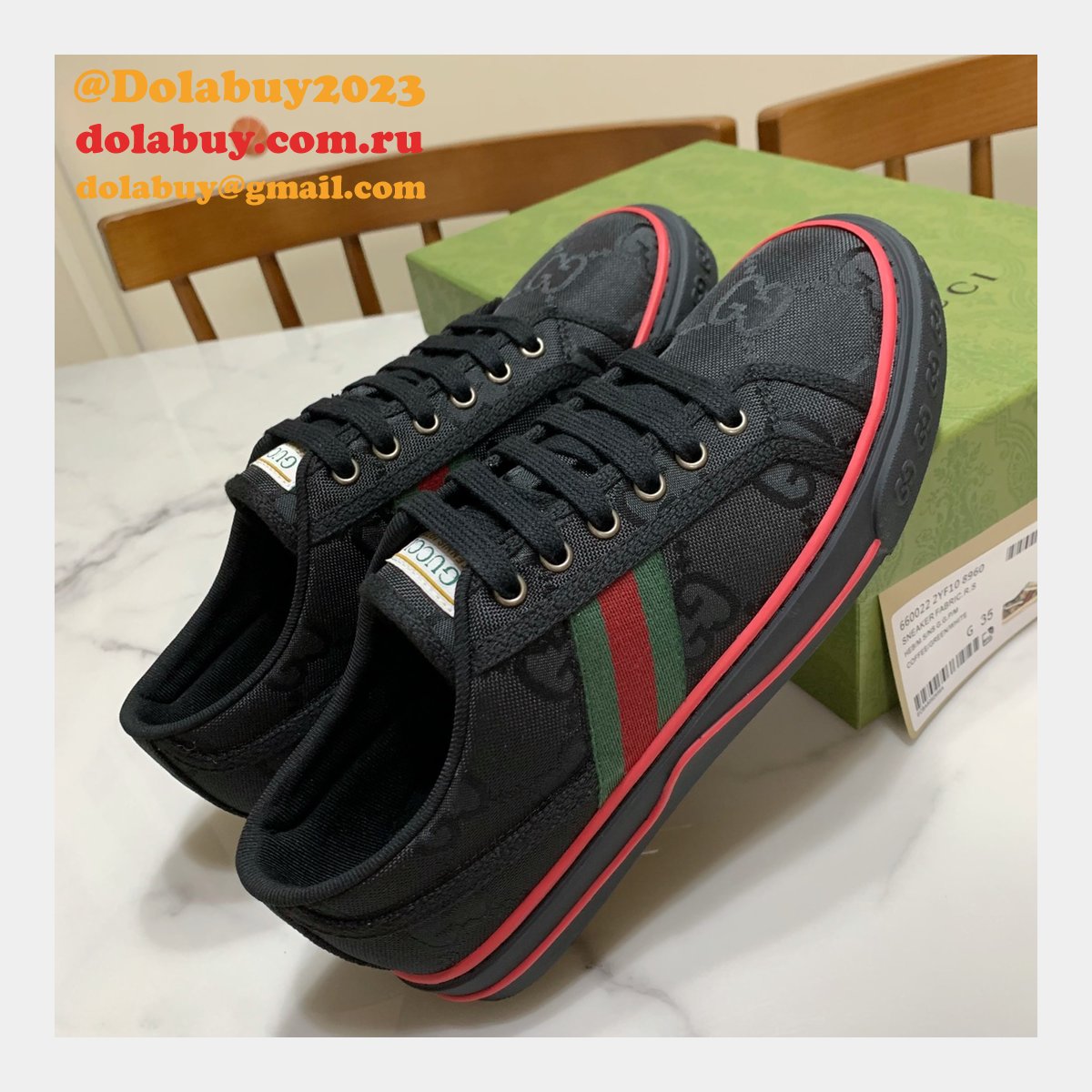 duplicate men/women best 1977 G*u*i replica high quality canvas shoes