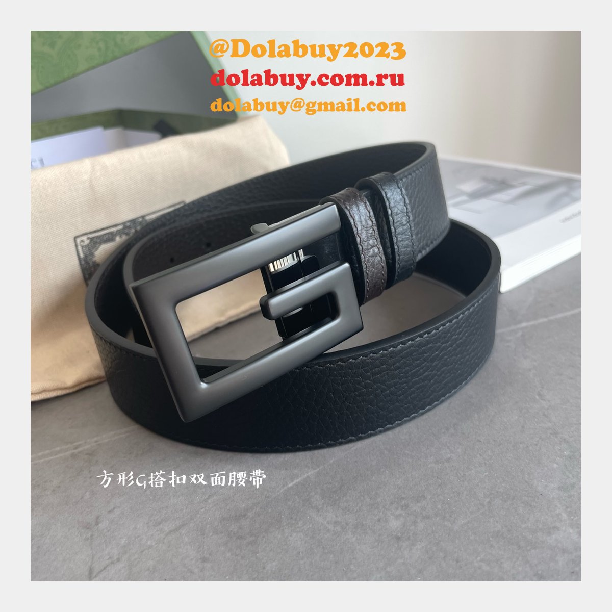 Replica GG 35mm Designer Top Quality Belt