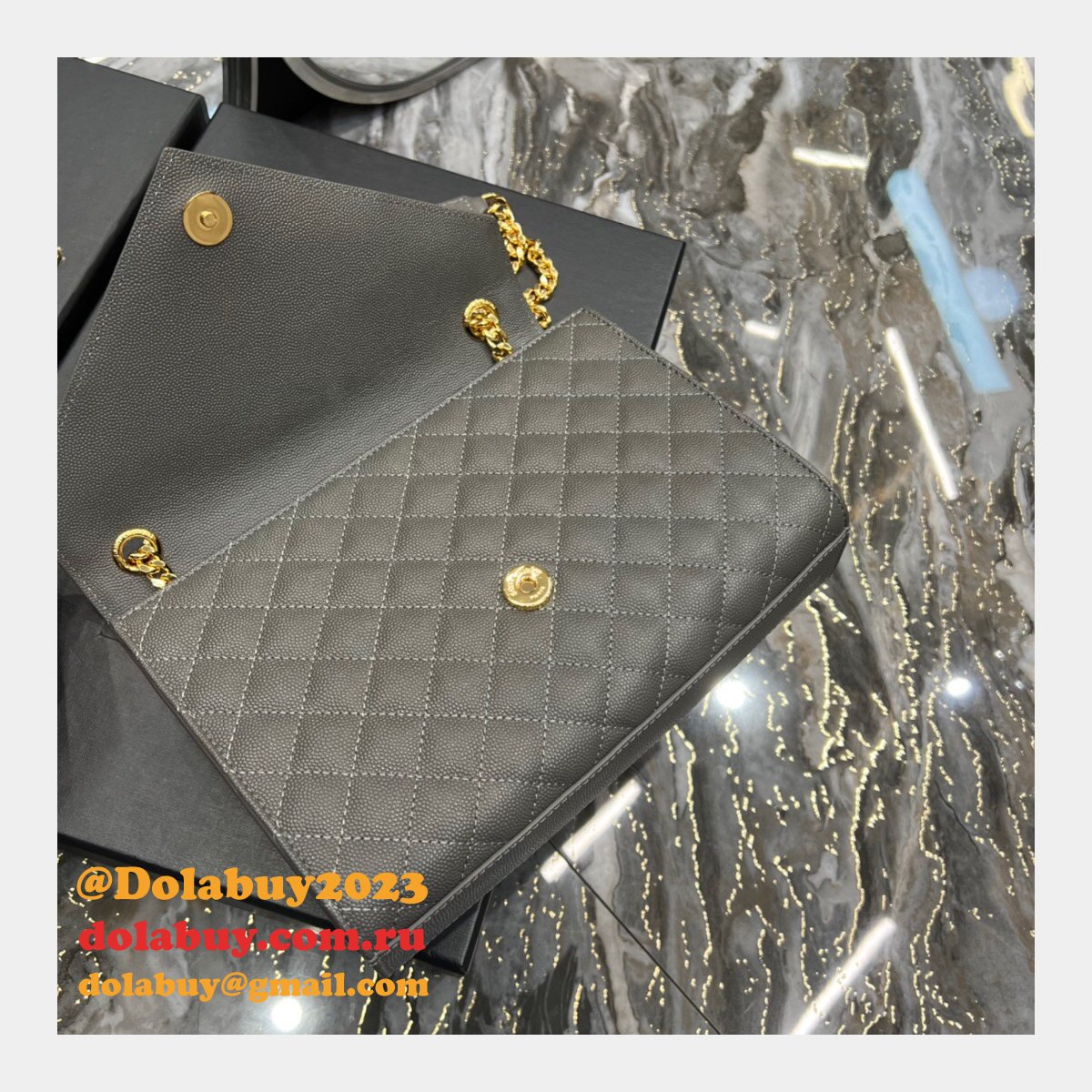 Best YSL Replica Saint Laurent Envelope Chain Bag