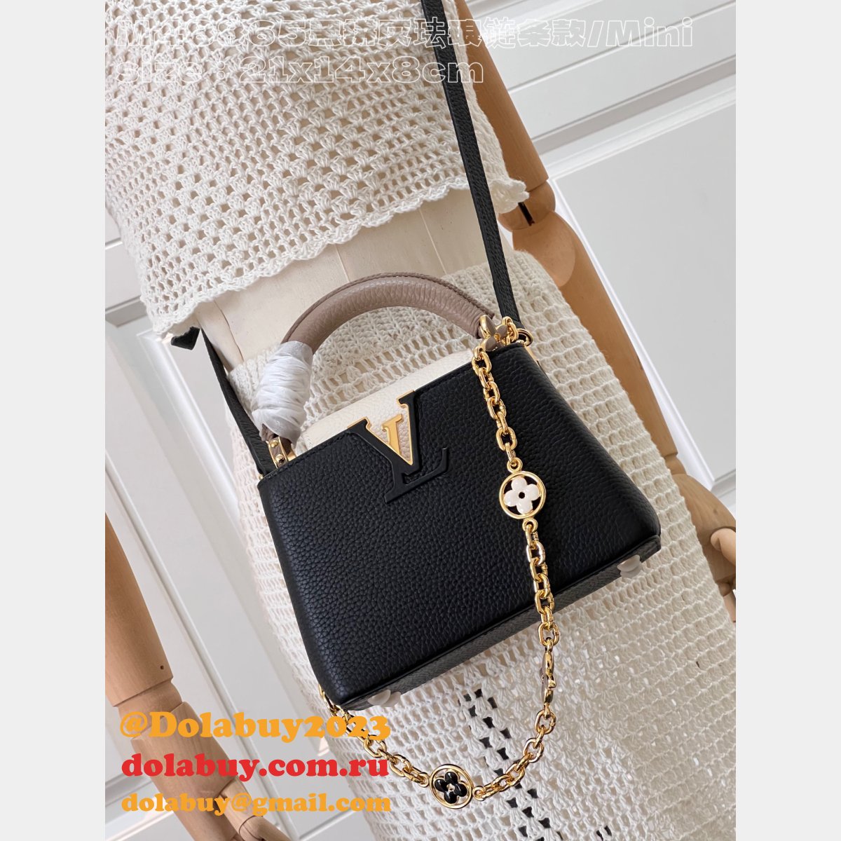 How To Buy Louis Vuitton Capucines M48865 Replica Bag