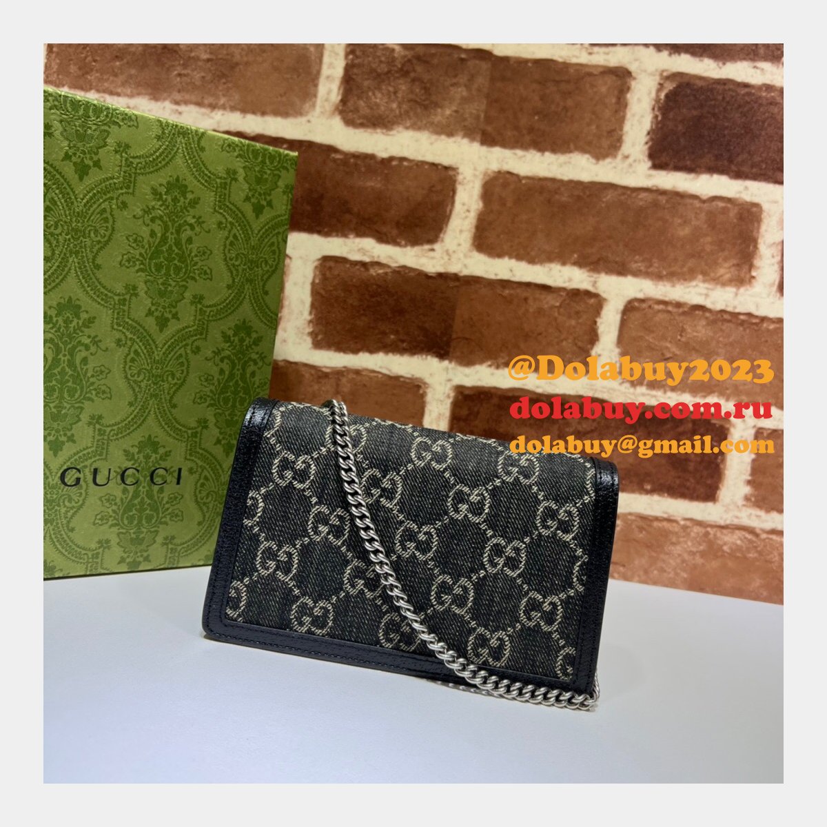 G*u*i mirror copy luxury 476432 dionysus gg super mini bag