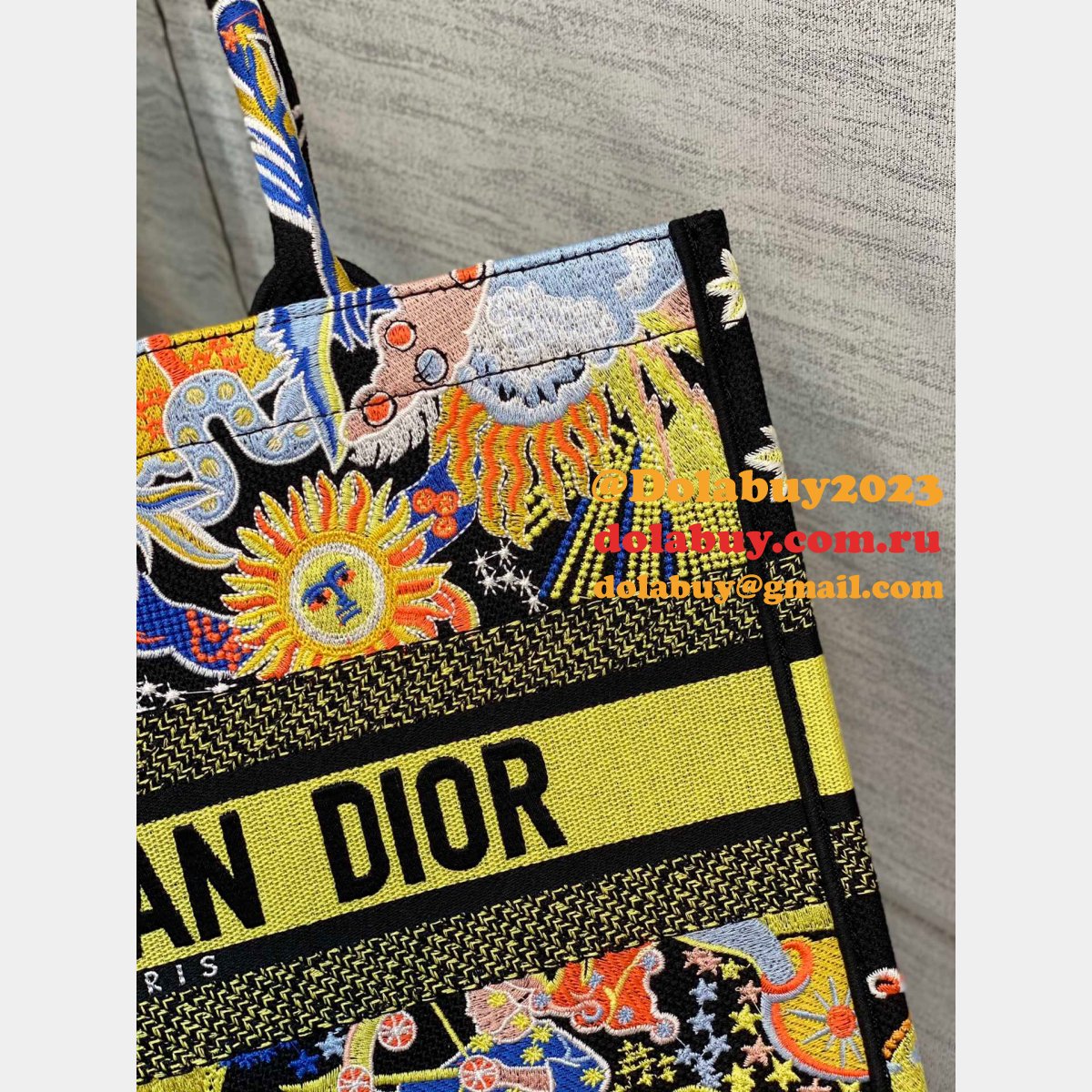 Designer Replica Dior Book Tote 36/41.5CM Fake Purses