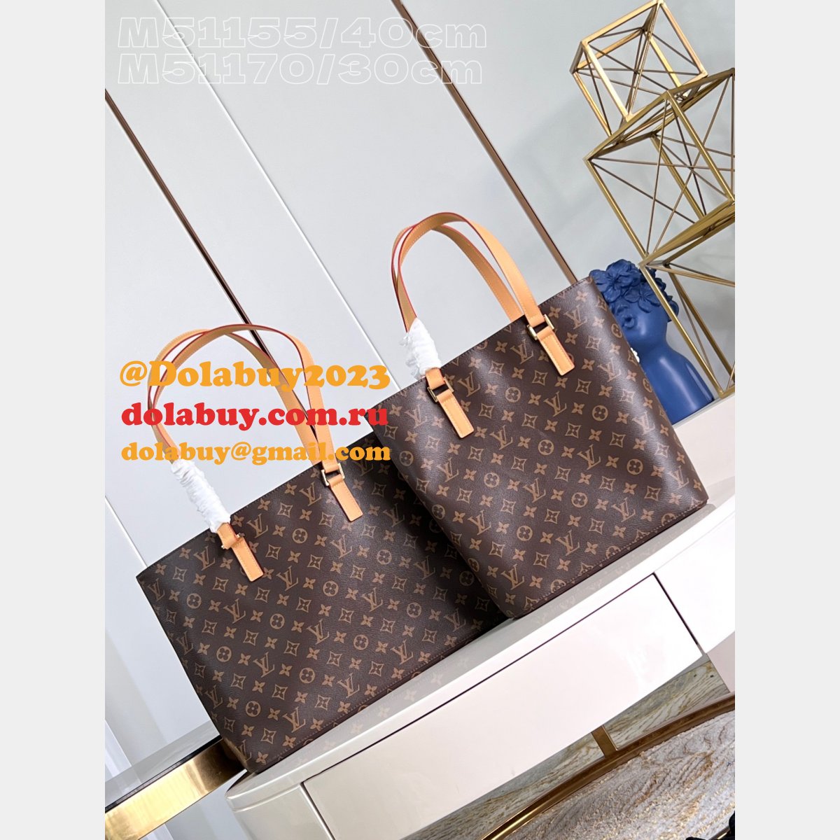 Vavin Luco Tote Monogram Shoulder M51155 & M51170 Louis Vuitton Replica Bag