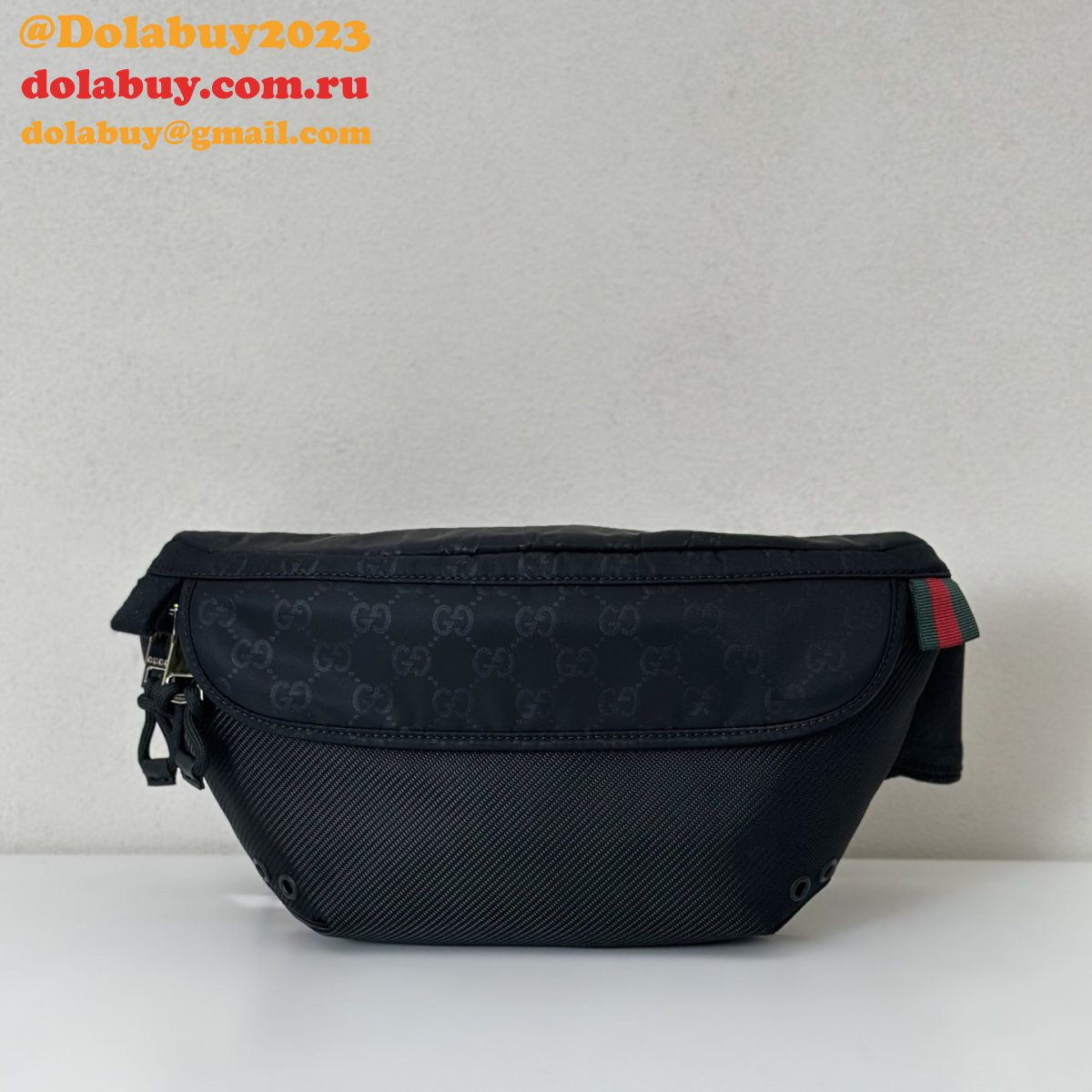 Gucci Nexus 804262 Belt High Quality GG Nylon Bag