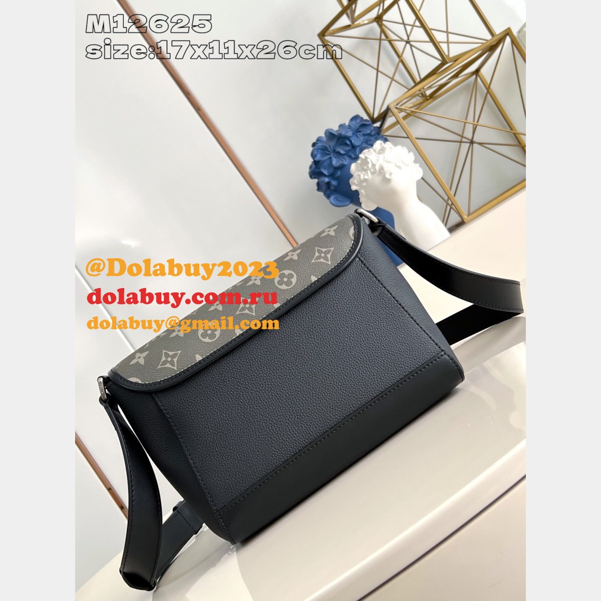 Louis Vuitton Designer M12625 Pulse Messenger Other Men Fake Bags