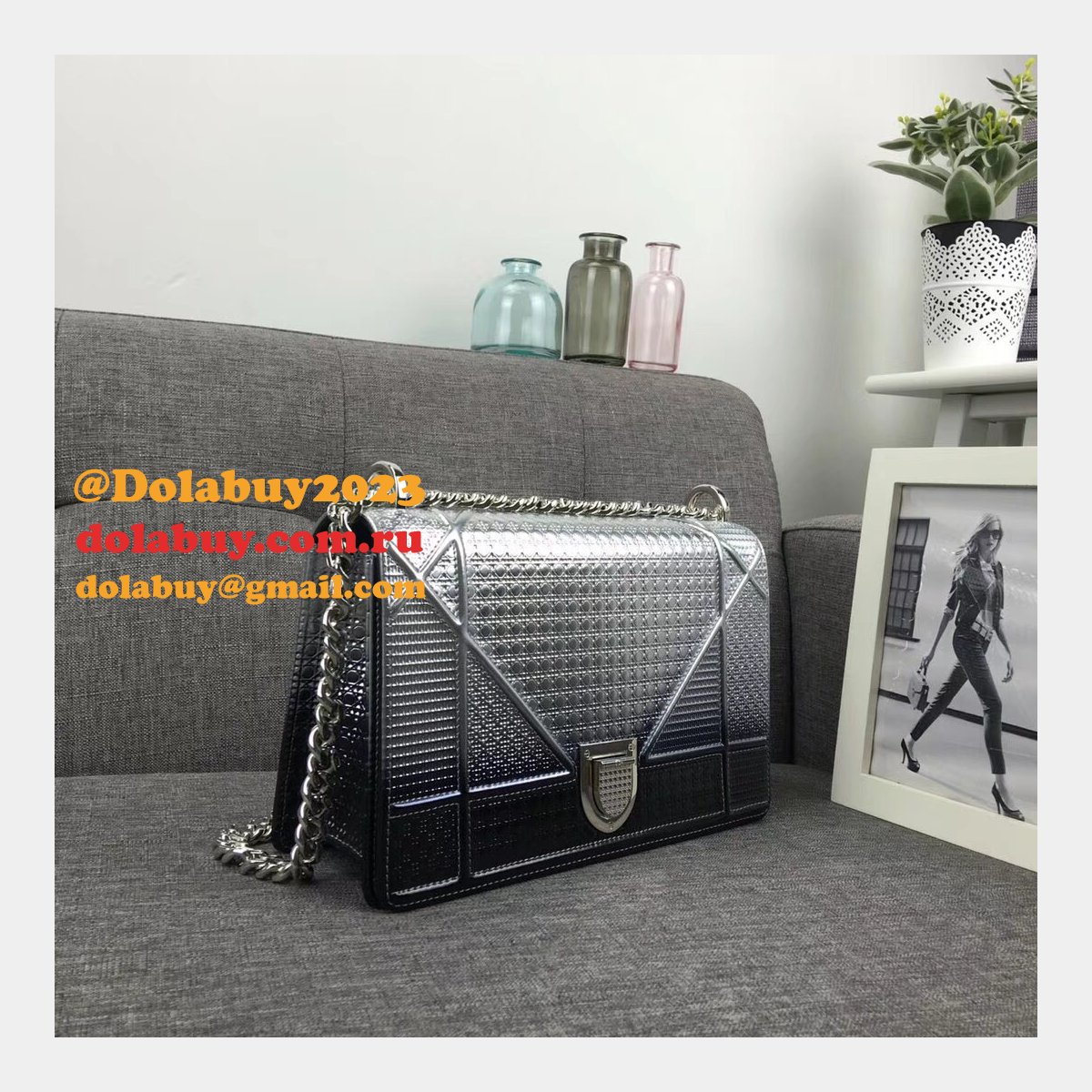 Top Quality Christian Dior Medium Diorever 25CM UK Bag