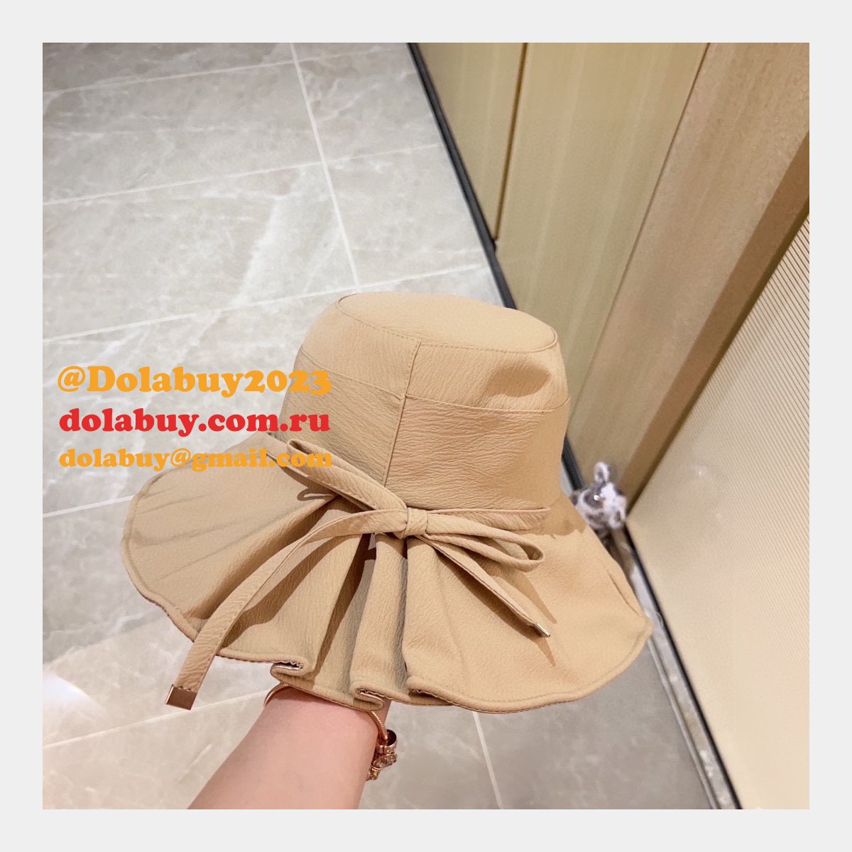 High Quality CC Replica Straw hat