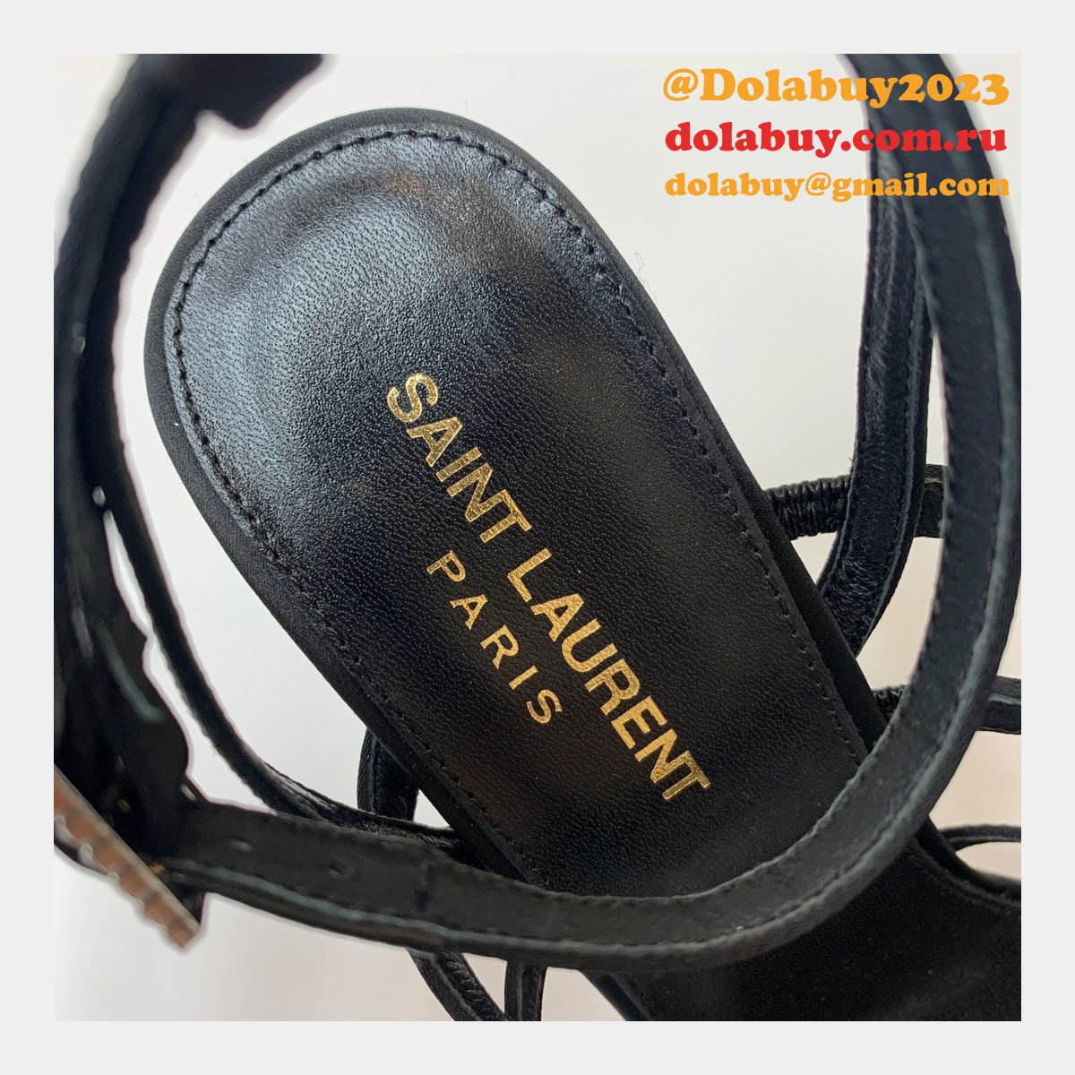 7 Star SAINT LAURENT KNOCKOFF high heel sandal