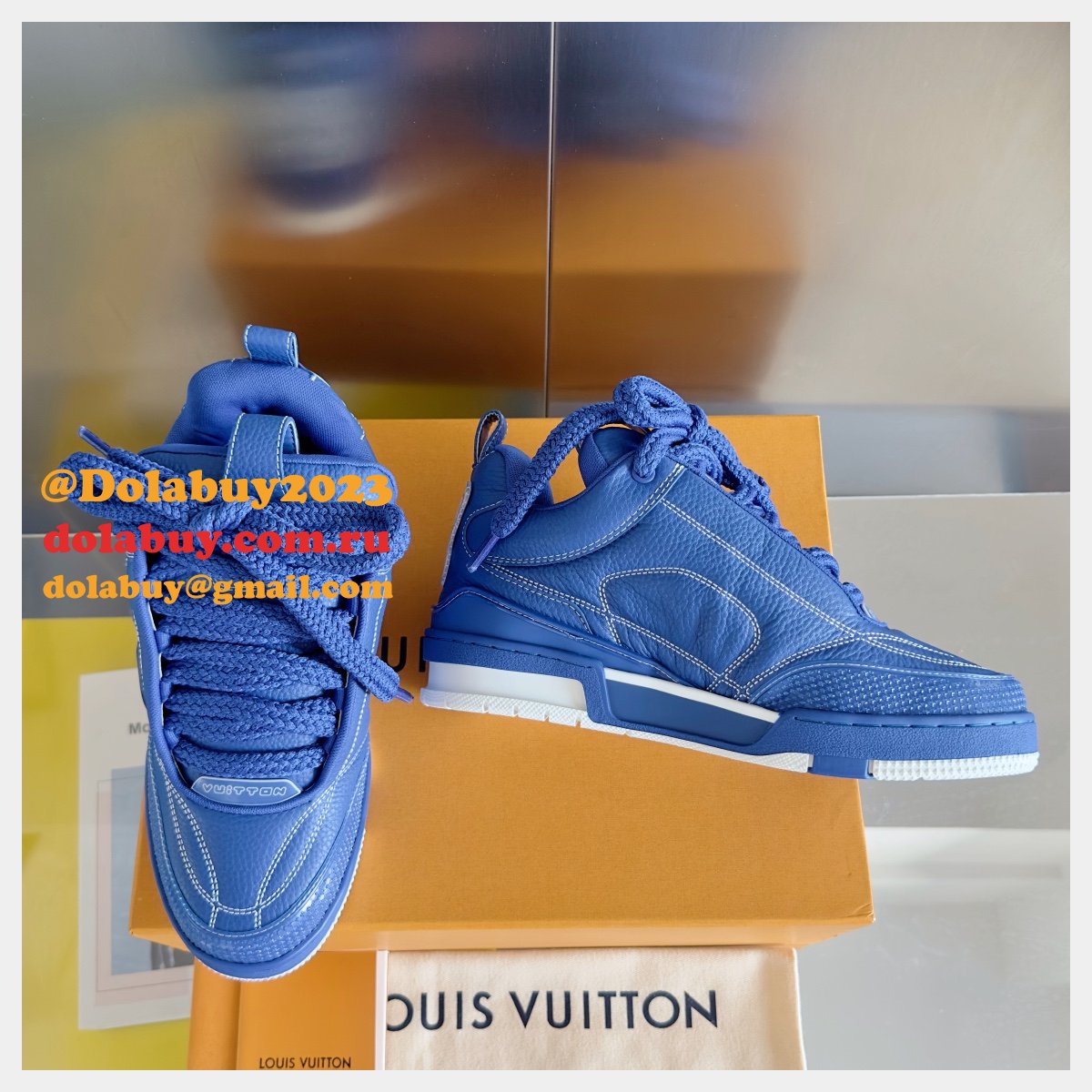 Best LV Skate Sneaker Cheap