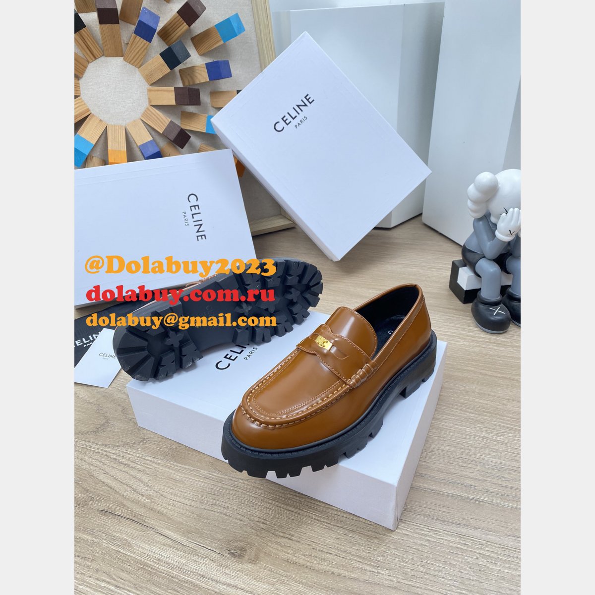 Luxury Top Quality Celine loafer shoes