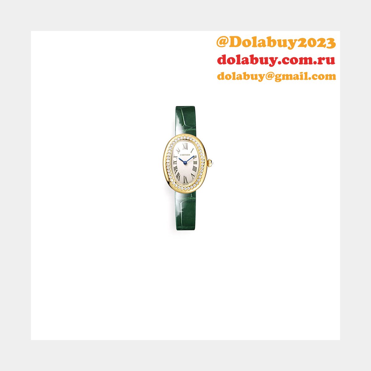 Cartier Small Baignoire watch