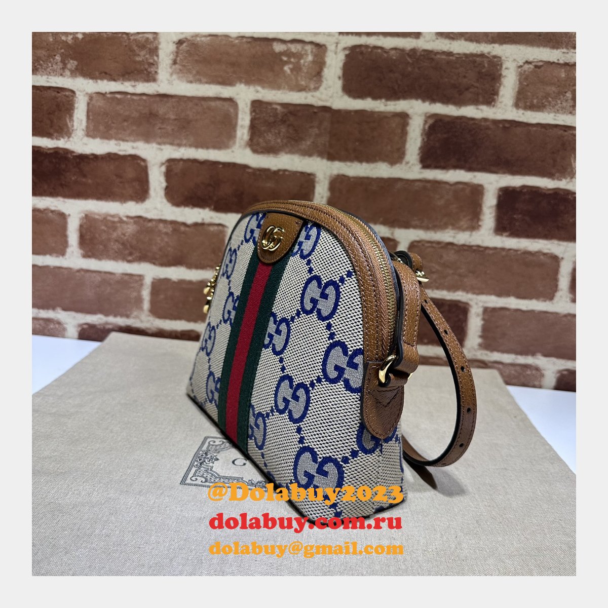 gg supreme ophidia G*u*i copy 499621 top shoulder bag